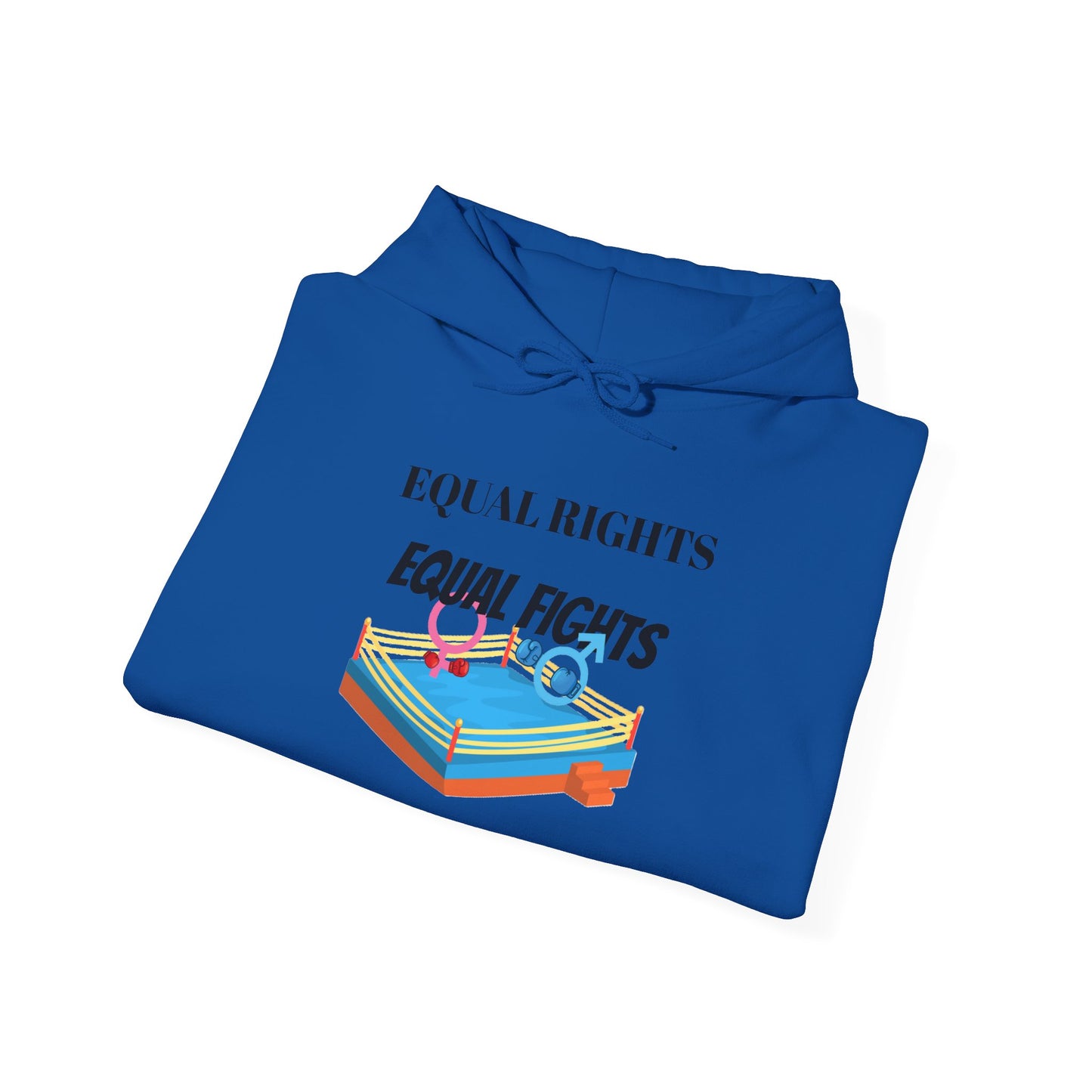 Equal Rights, Equal Fights Heavy Blend™ Hooded Sweatshirt