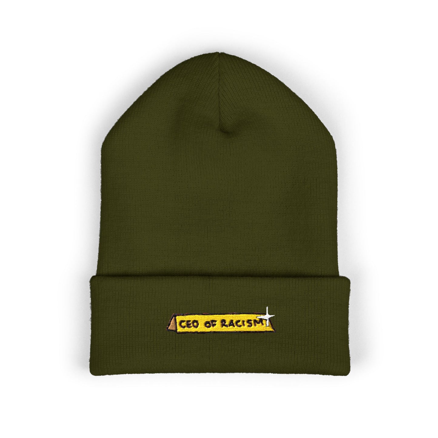 CEO of Racism Cuffed Beanie