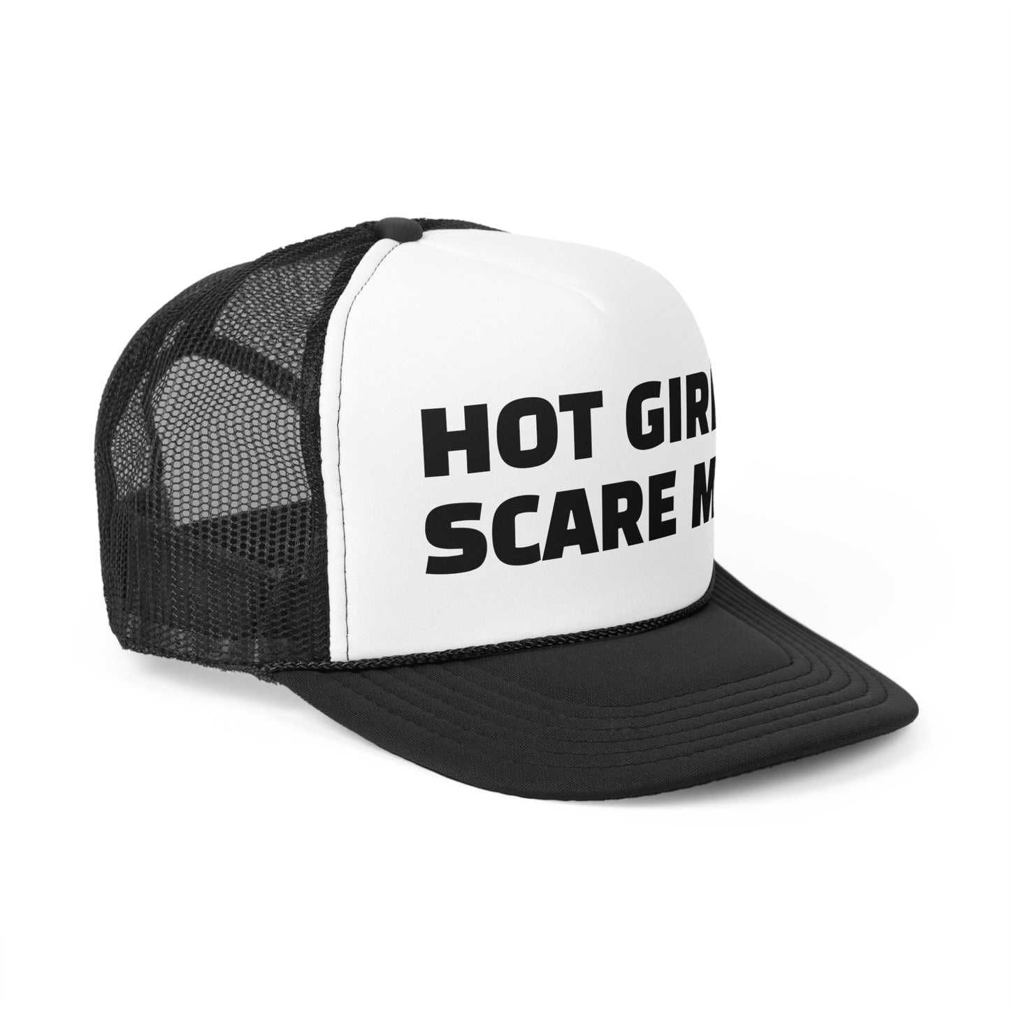 Hot Girls Scare Me Trucker Cap