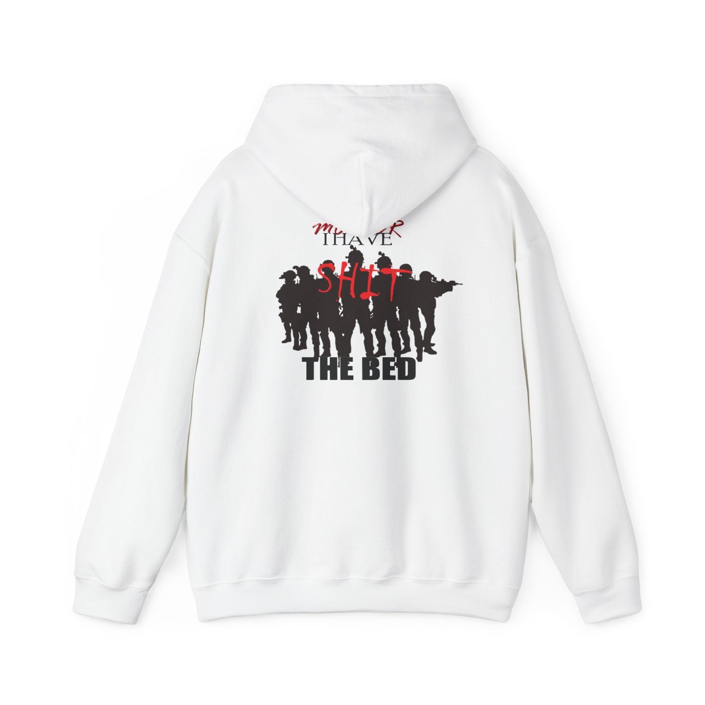 Mother I Have SH!T the Bed Heavy Blend™ Hooded Sweatshirt