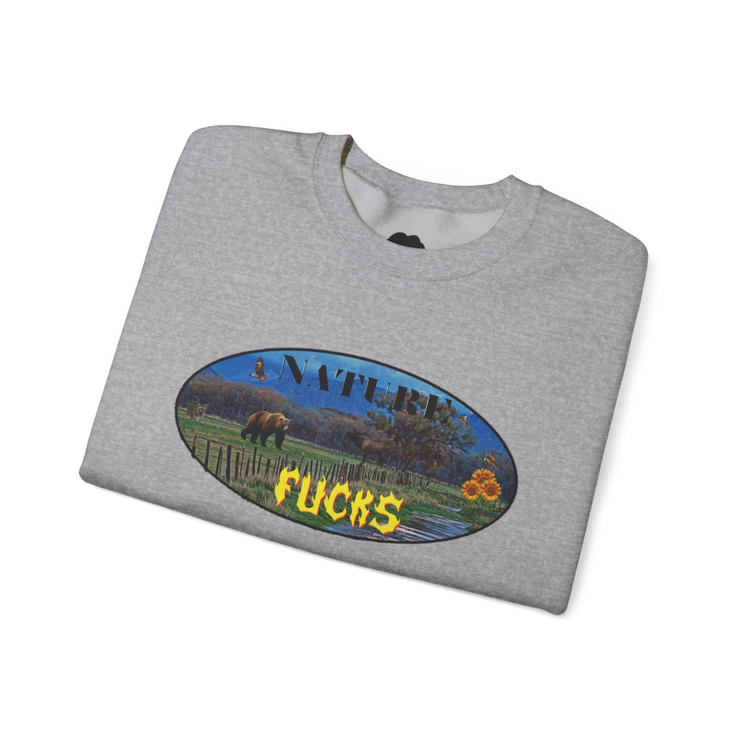 NATURE FUCKS Heavy Blend™ Crewneck Sweatshirt