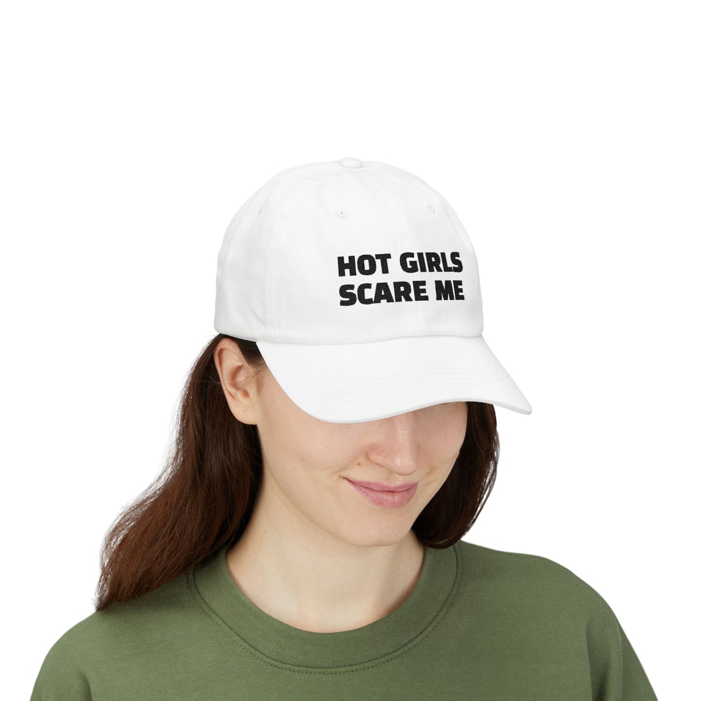 Hot Girls Scare Me Dad Cap