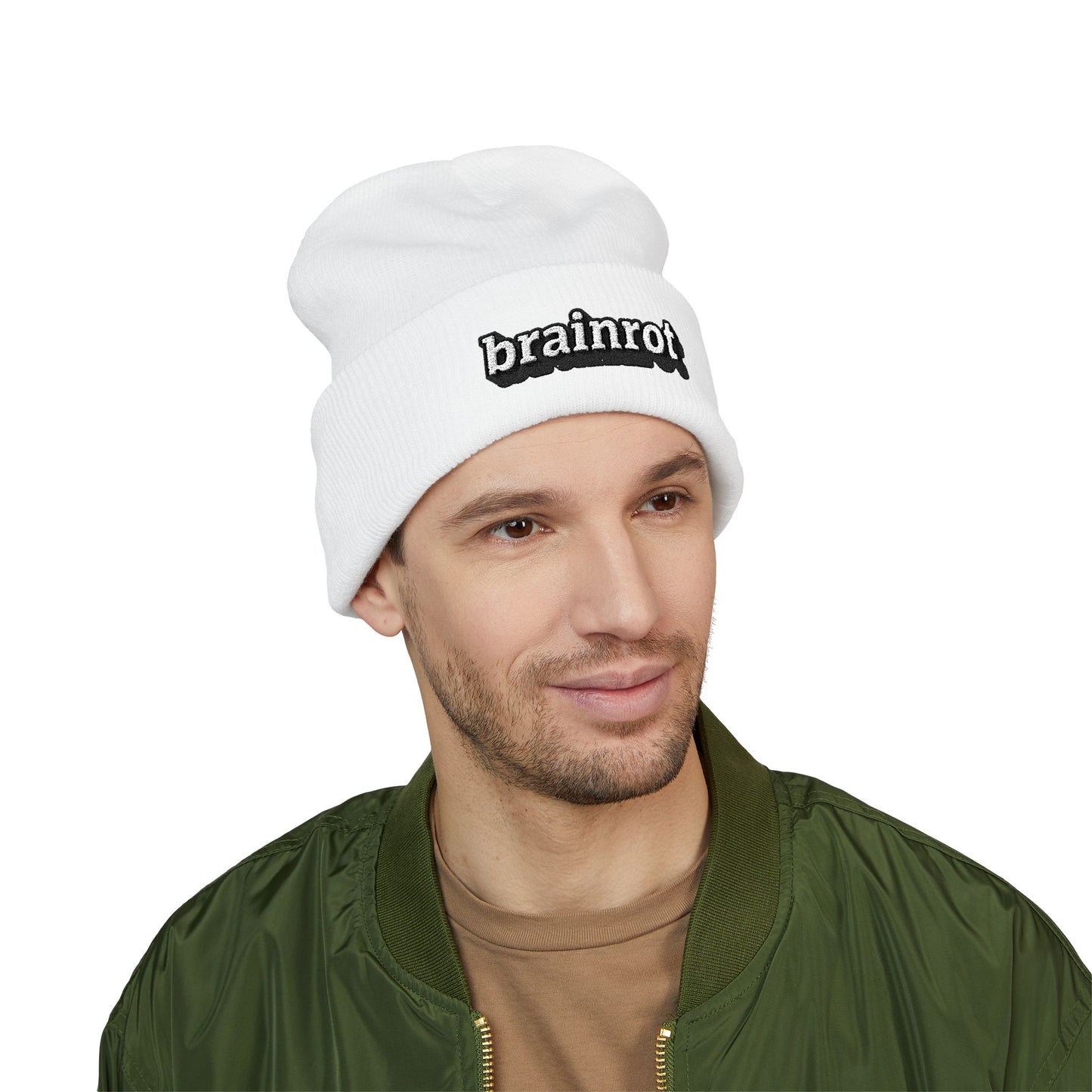 BRAINROT Cuffed Beanie