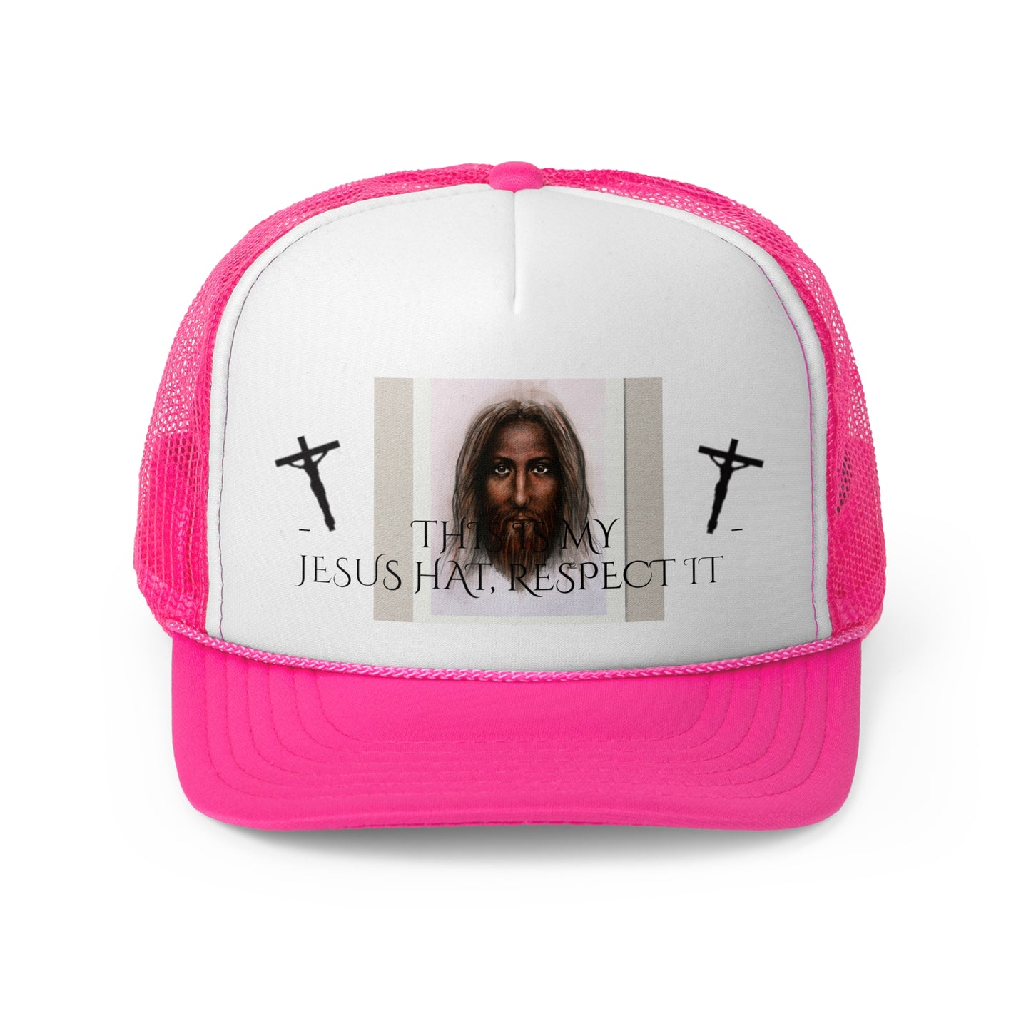 "This is My Jesus Hat, RESPECT IT" Trucker Cap
