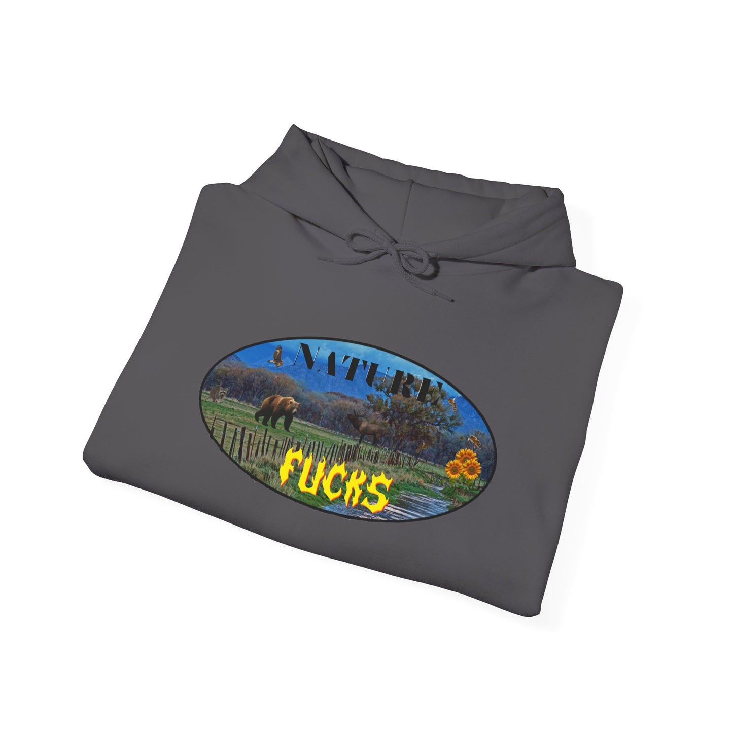 Nature Fucks Heavy Blend™ Hooded Sweatshirt