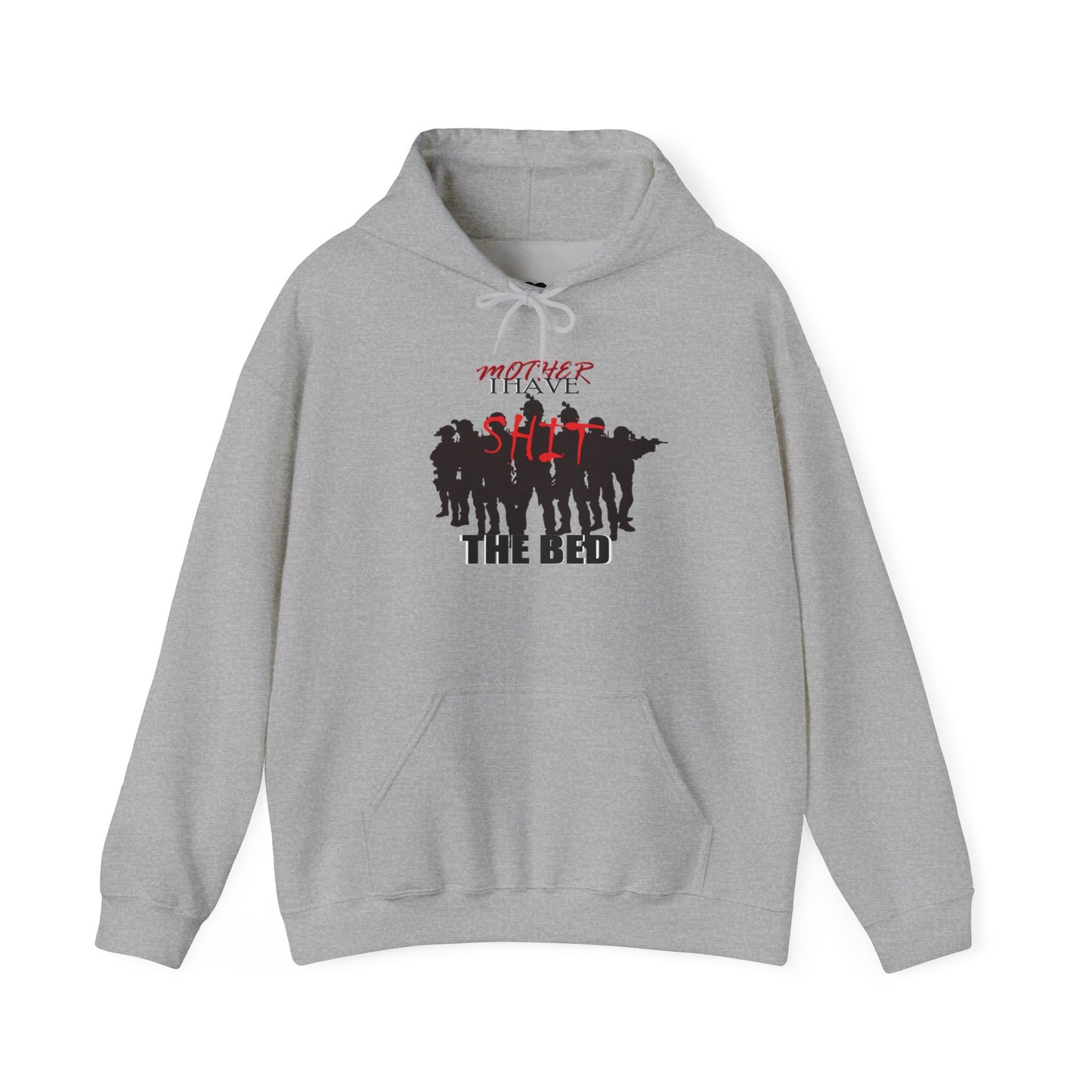 Mother I Have SH!T the Bed Heavy Blend™ Hooded Sweatshirt