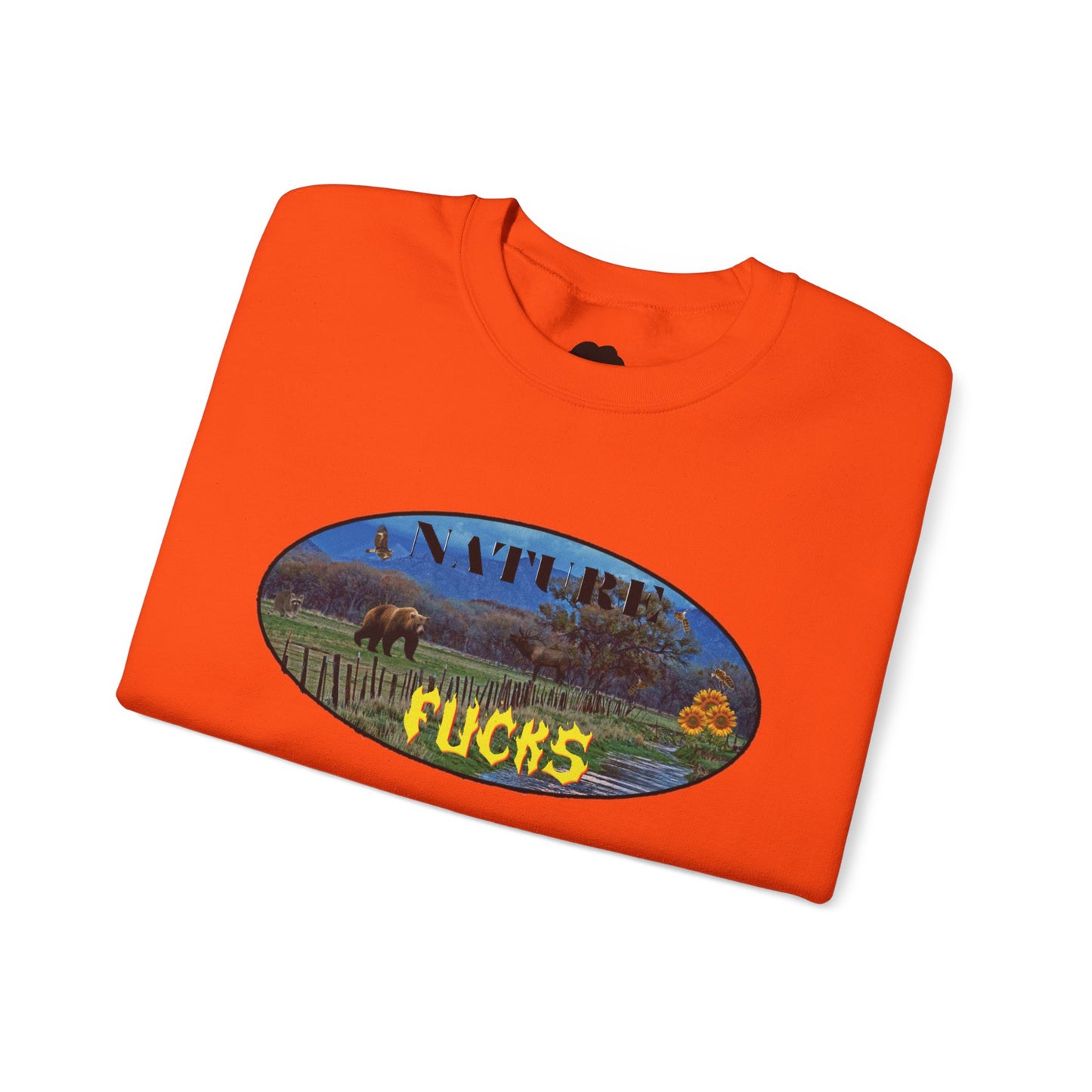 NATURE FUCKS Heavy Blend™ Crewneck Sweatshirt