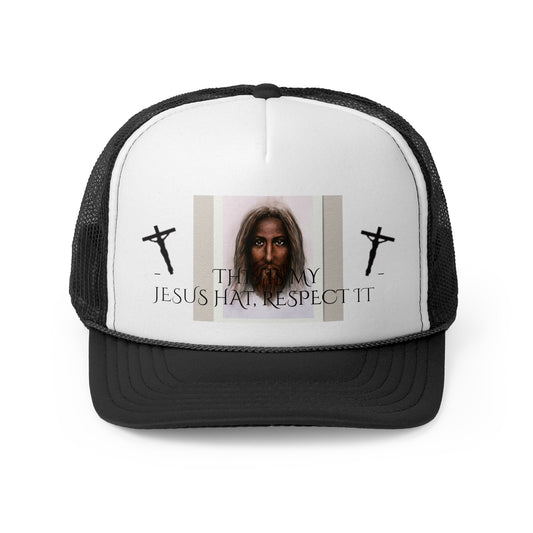 "This is My Jesus Hat, RESPECT IT" Trucker Cap