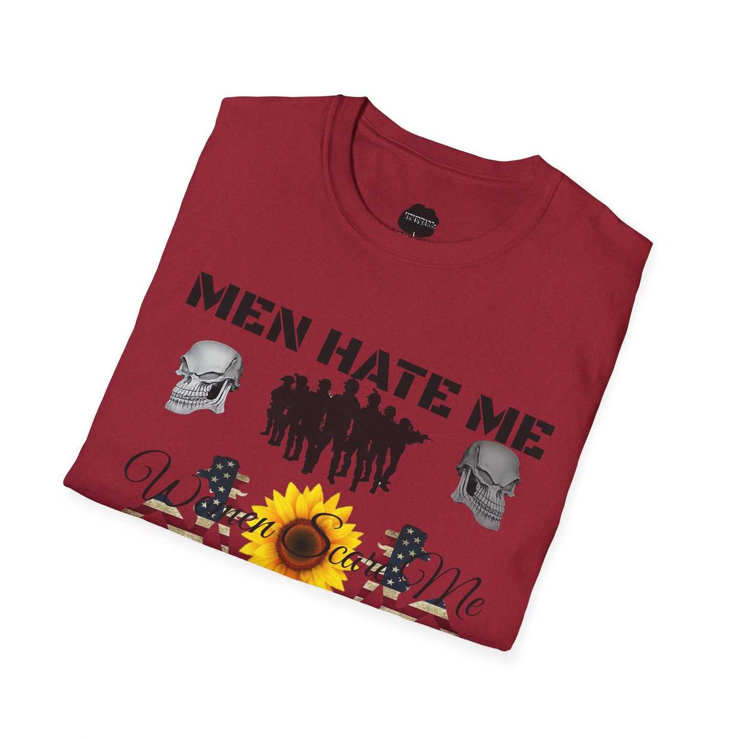 Men Hate Me, Women Scare Me, Fish Fear Me Softstyle T-Shirt