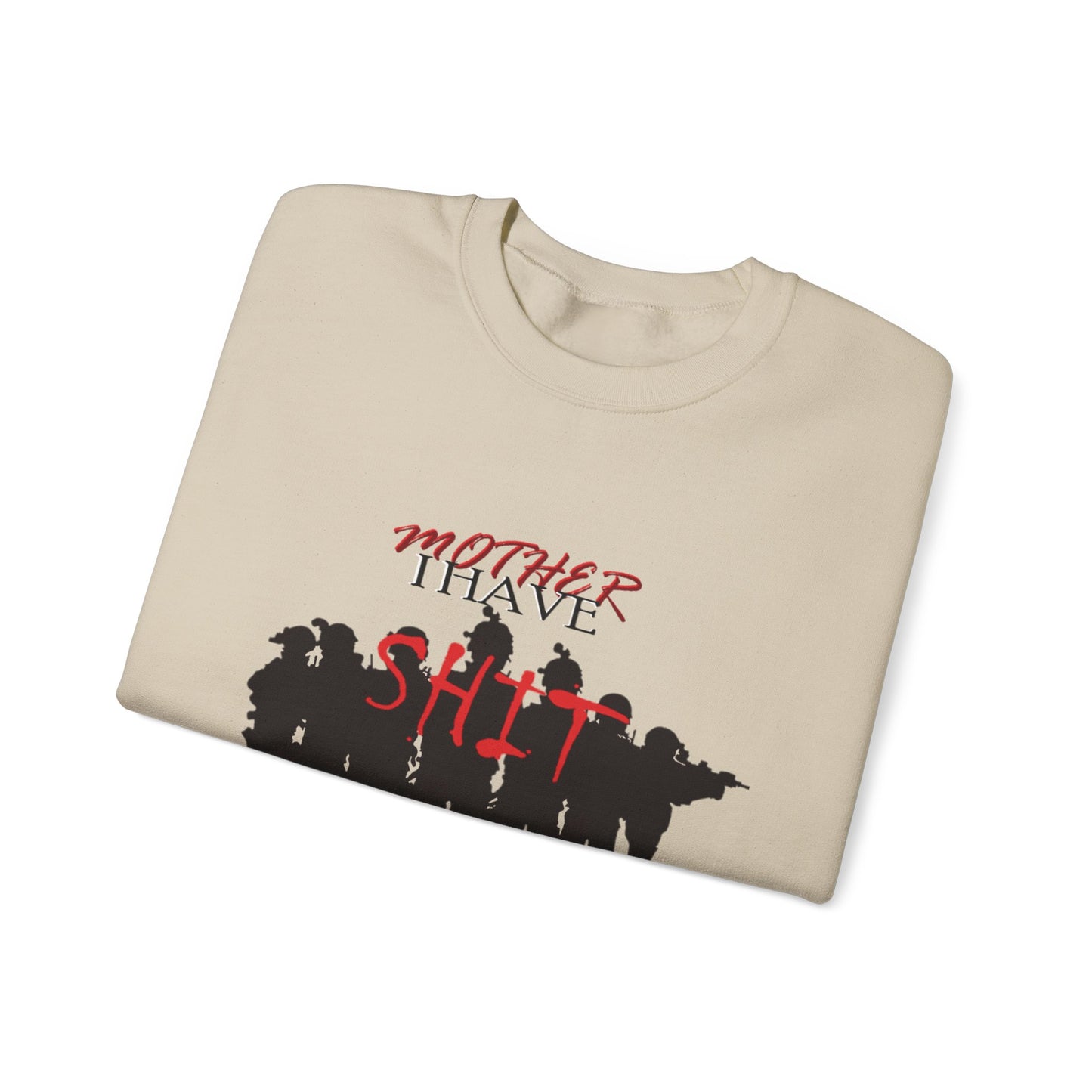 Mother I Have SH!T the Bed Women Heavy Blend™ Crewneck Sweatshirt