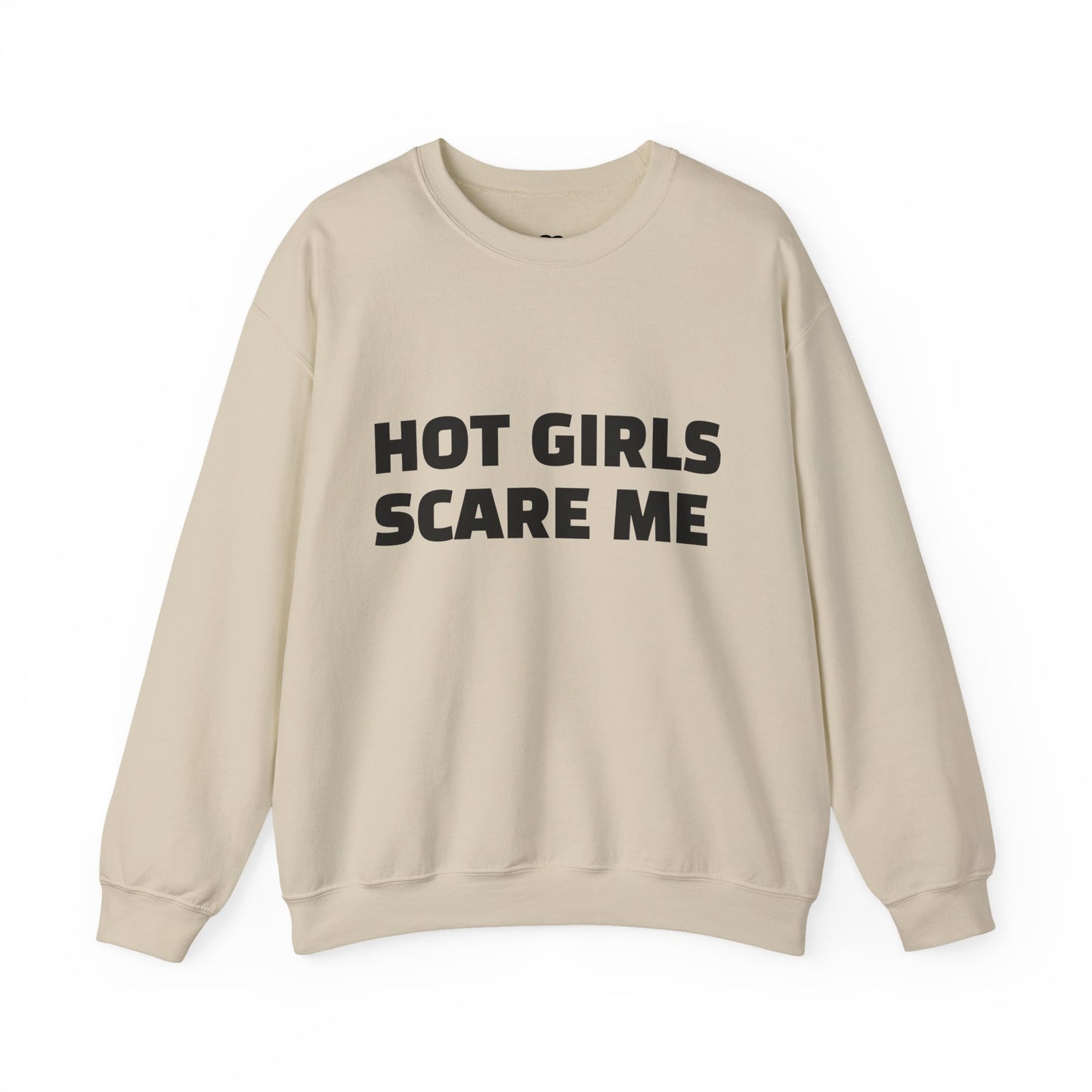HOT GIRLS SCARE ME Heavy Blend™ Crewneck Sweatshirt