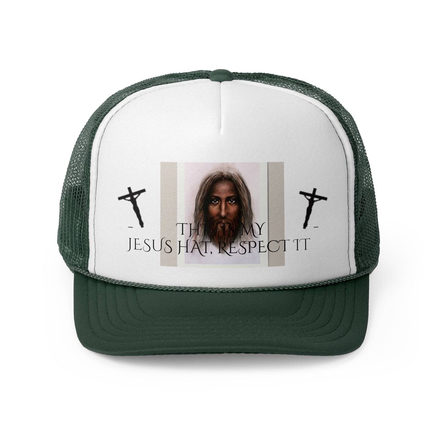 "This is My Jesus Hat, RESPECT IT" Trucker Cap