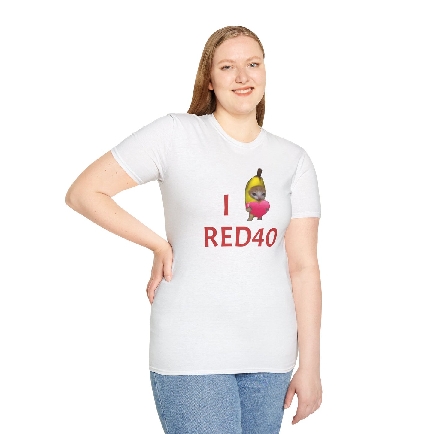 I LOVE RED40 Softstyle T-Shirt