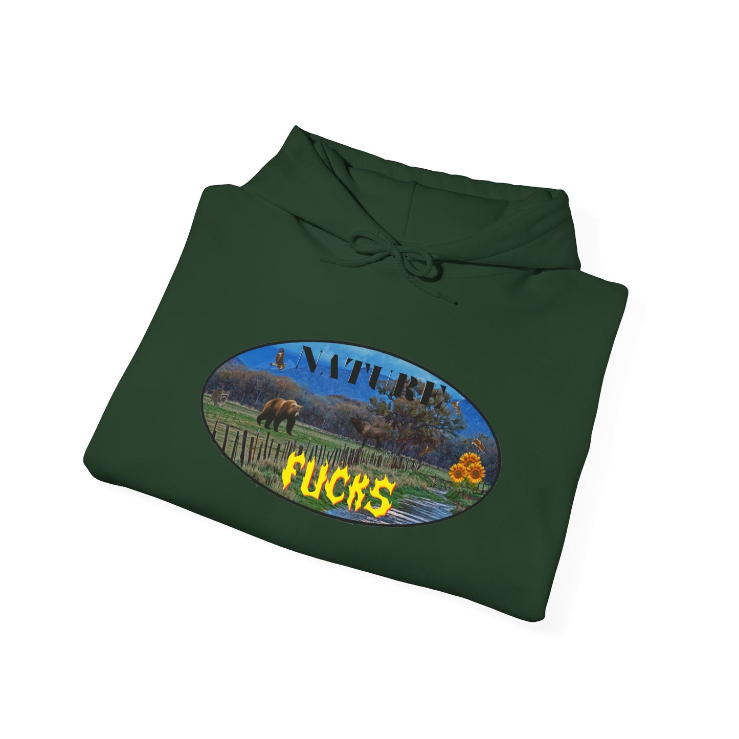 Nature Fucks Heavy Blend™ Hooded Sweatshirt
