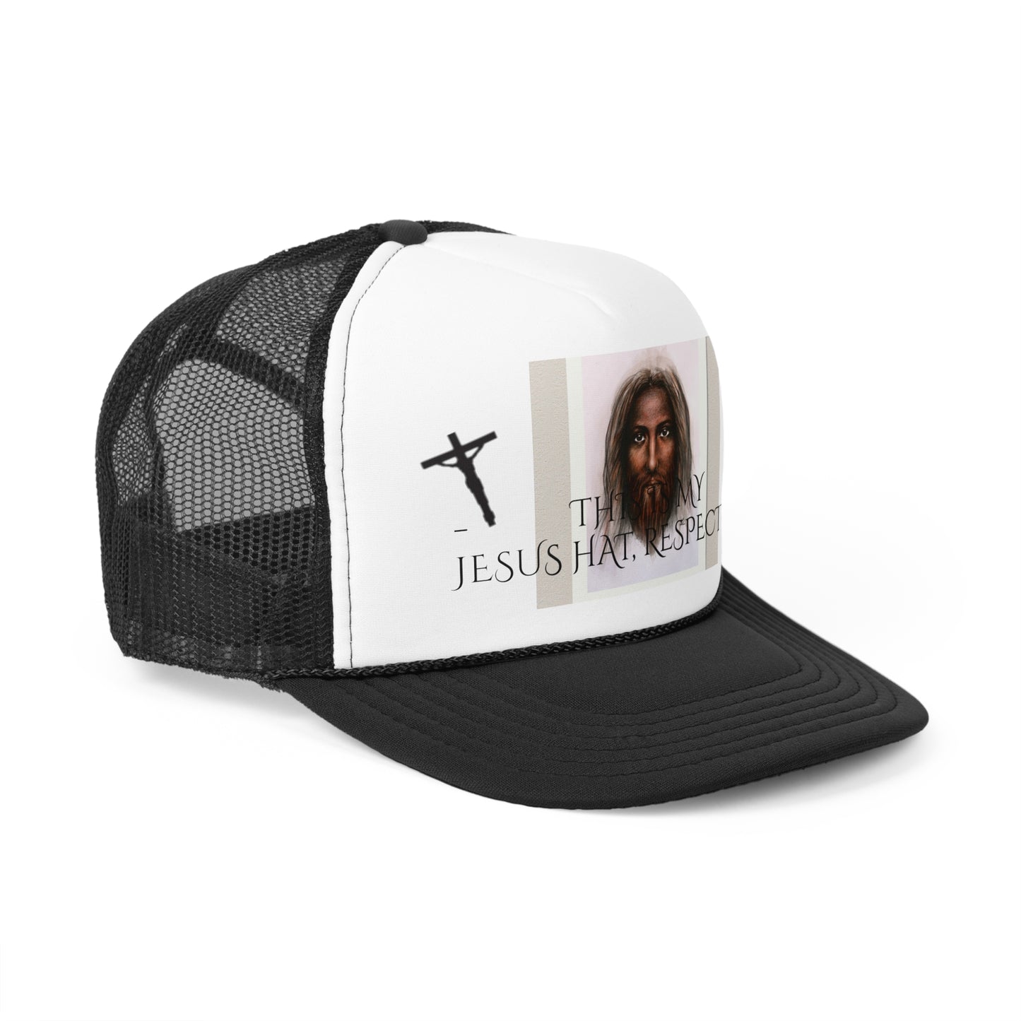 "This is My Jesus Hat, RESPECT IT" Trucker Cap
