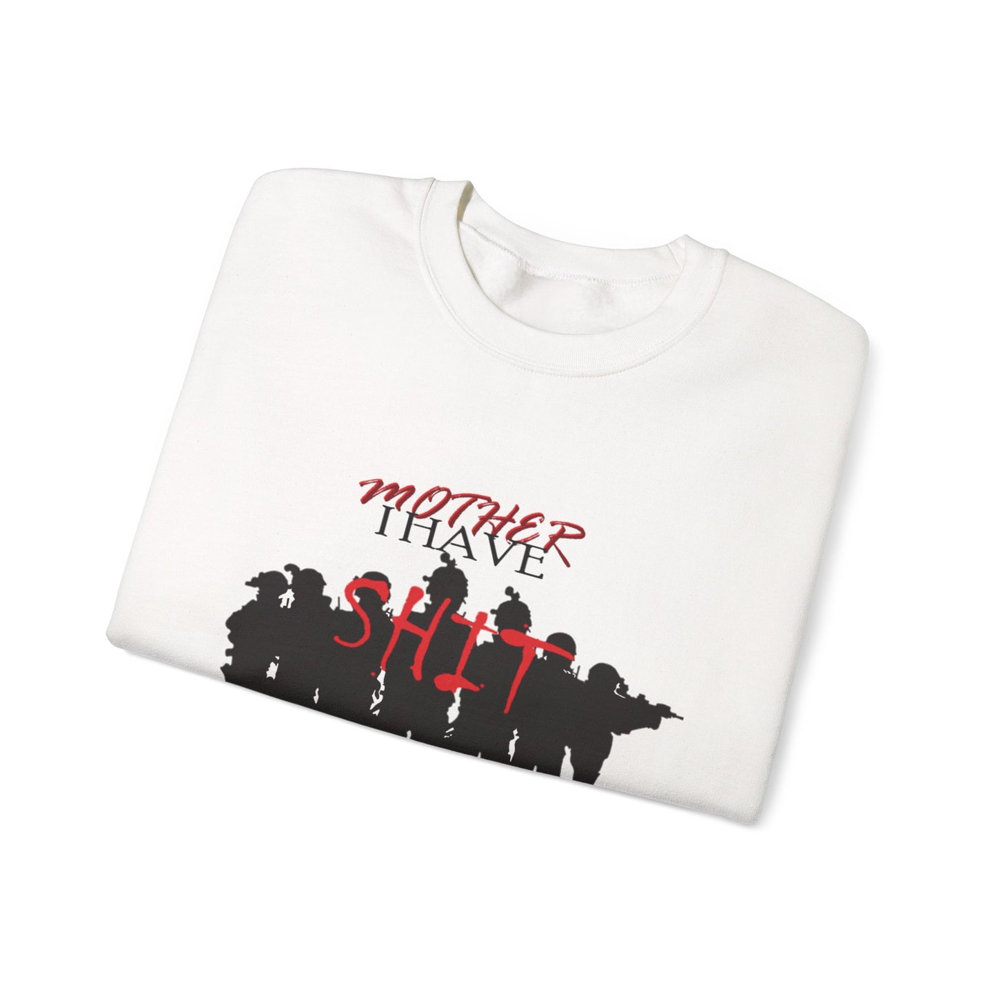 Mother I Have SH!T the Bed Women Heavy Blend™ Crewneck Sweatshirt