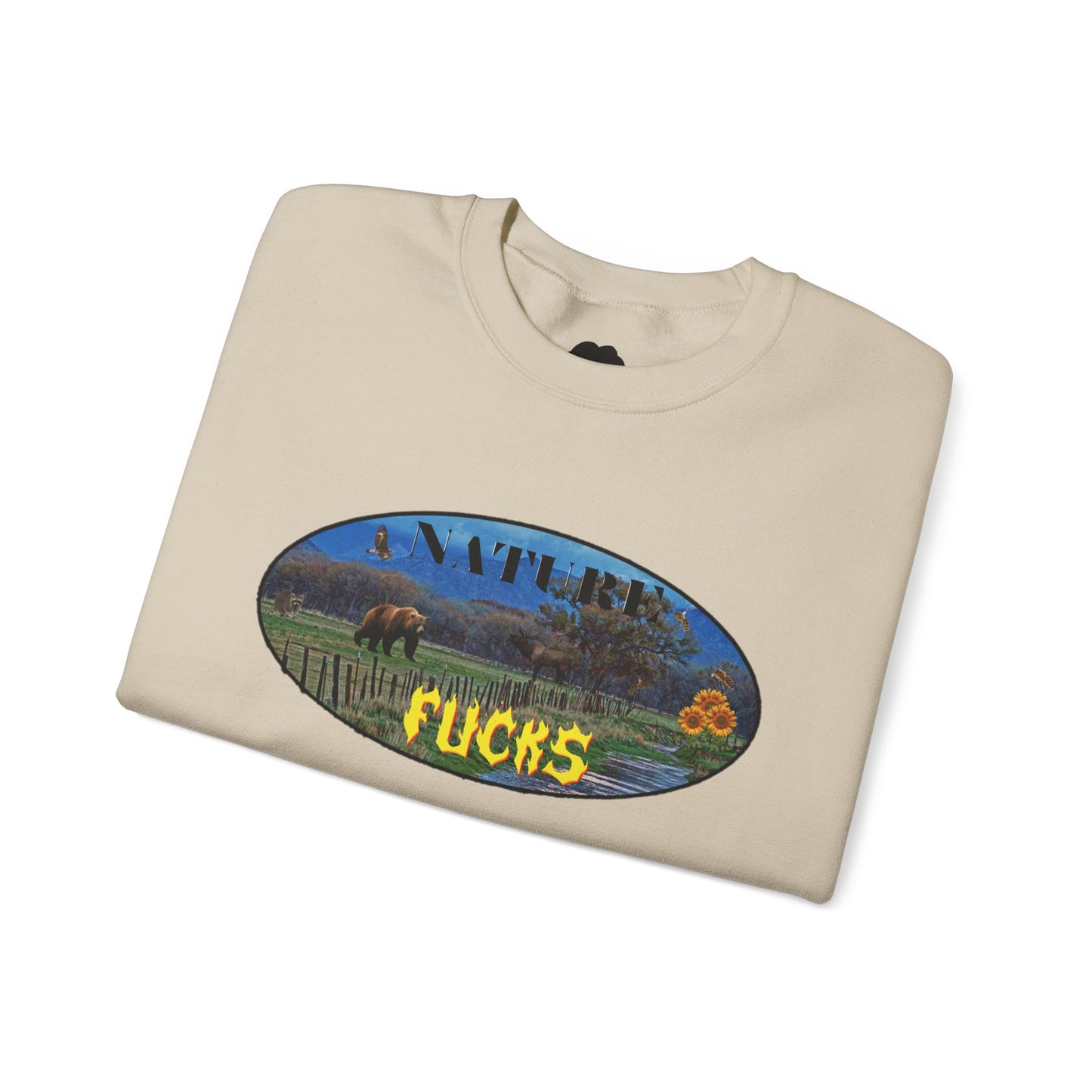 NATURE FUCKS Heavy Blend™ Crewneck Sweatshirt