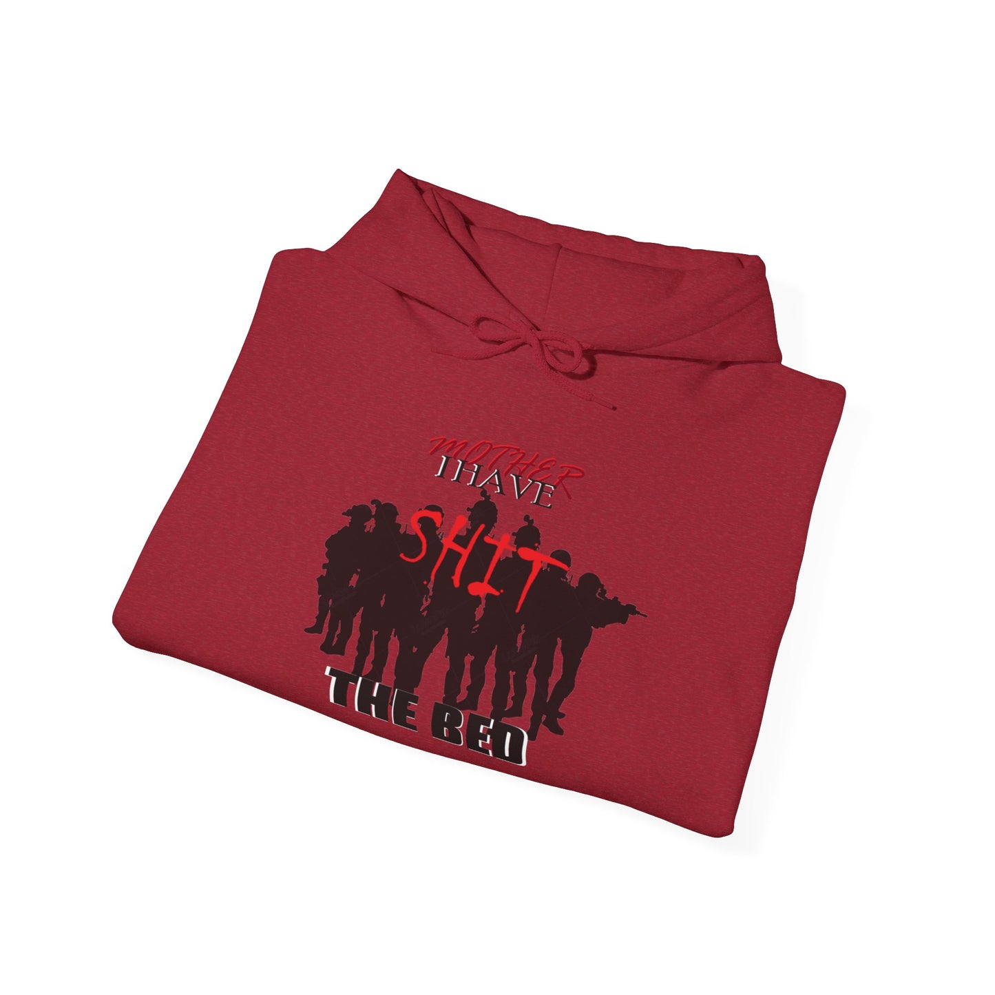 Mother I Have SH!T the Bed Heavy Blend™ Hooded Sweatshirt