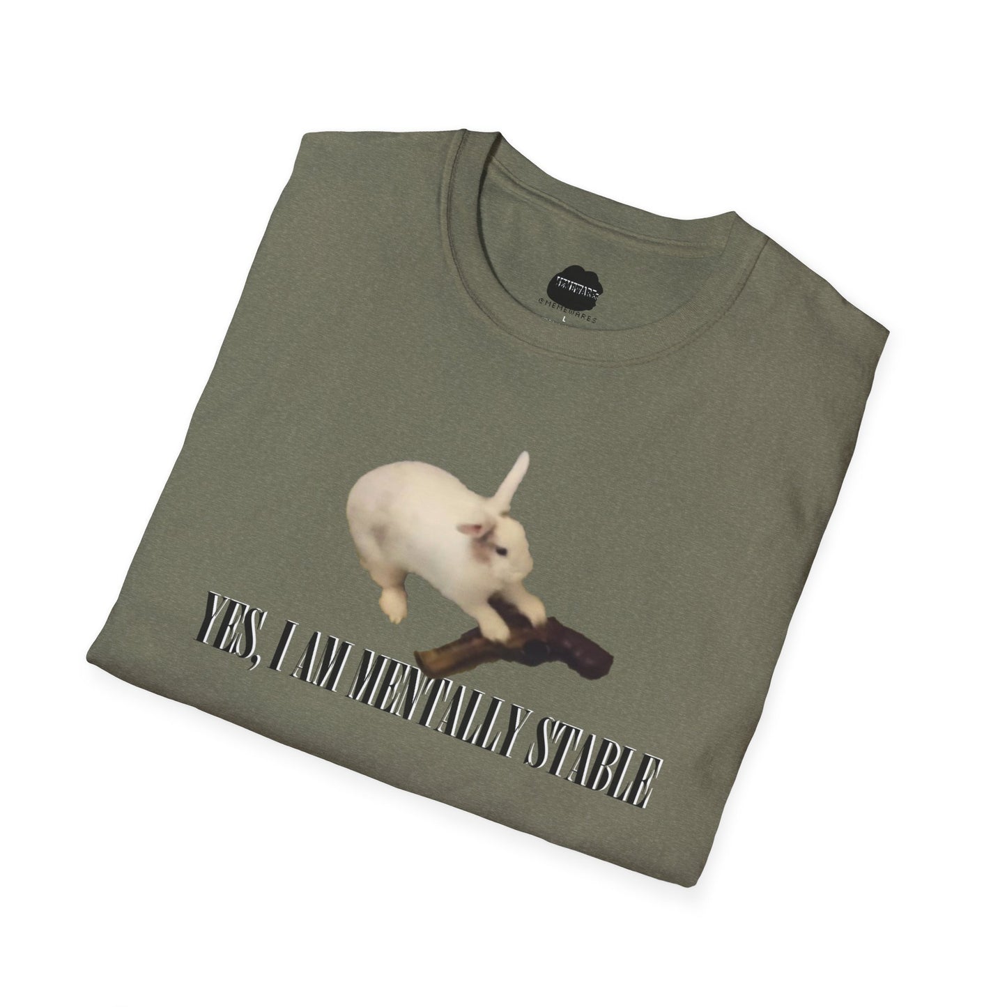 Yes, I am Mentally Stable Softstyle T-Shirt