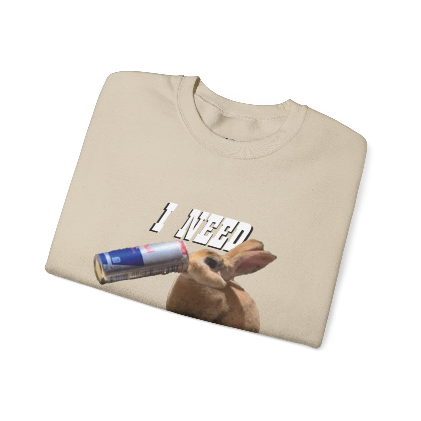 I Need Caffeine Heavy Blend™ Crewneck Sweatshirt