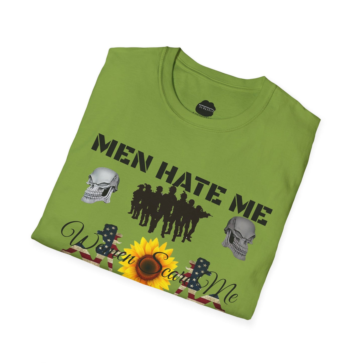 Men Hate Me, Women Scare Me, Fish Fear Me Softstyle T-Shirt