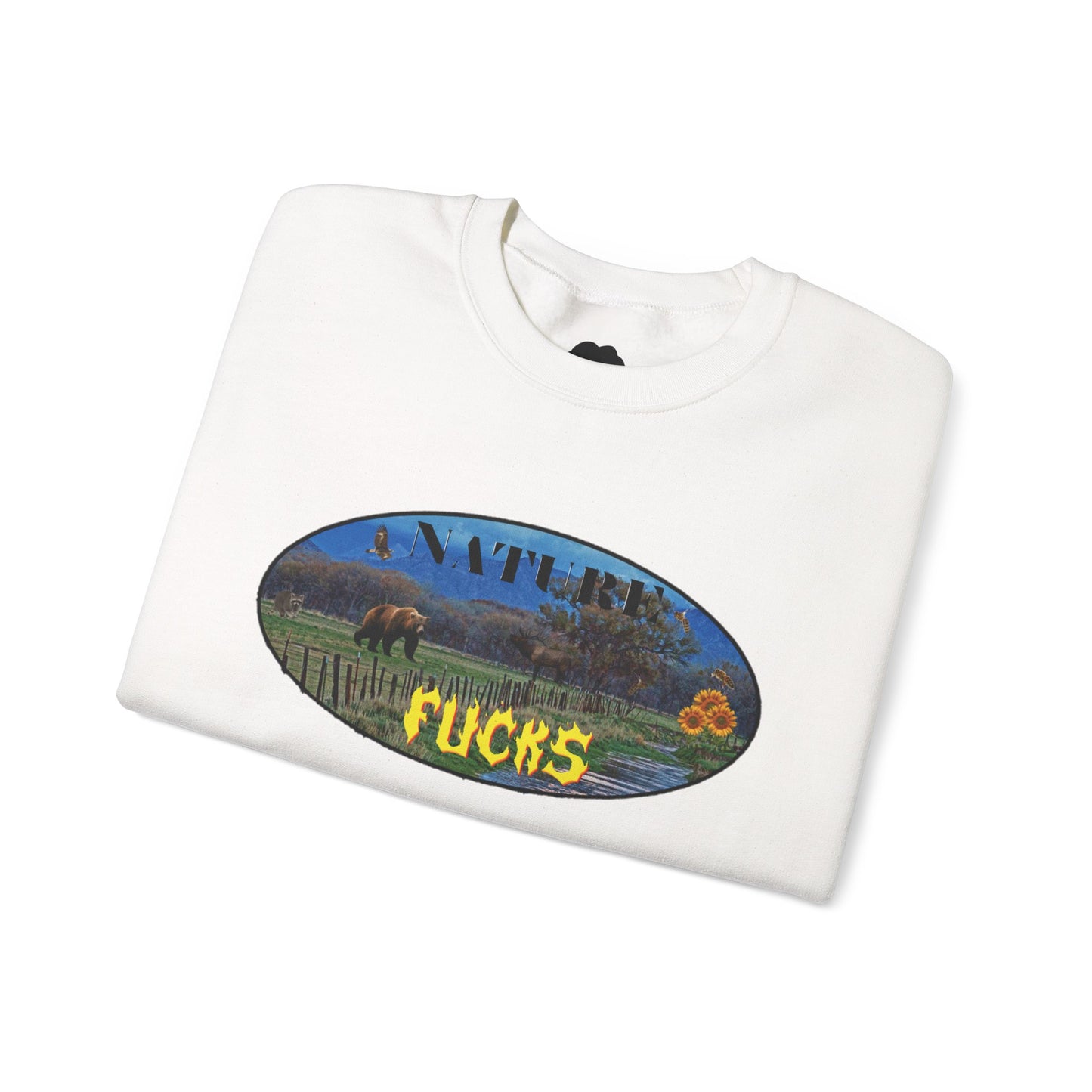 NATURE FUCKS Heavy Blend™ Crewneck Sweatshirt