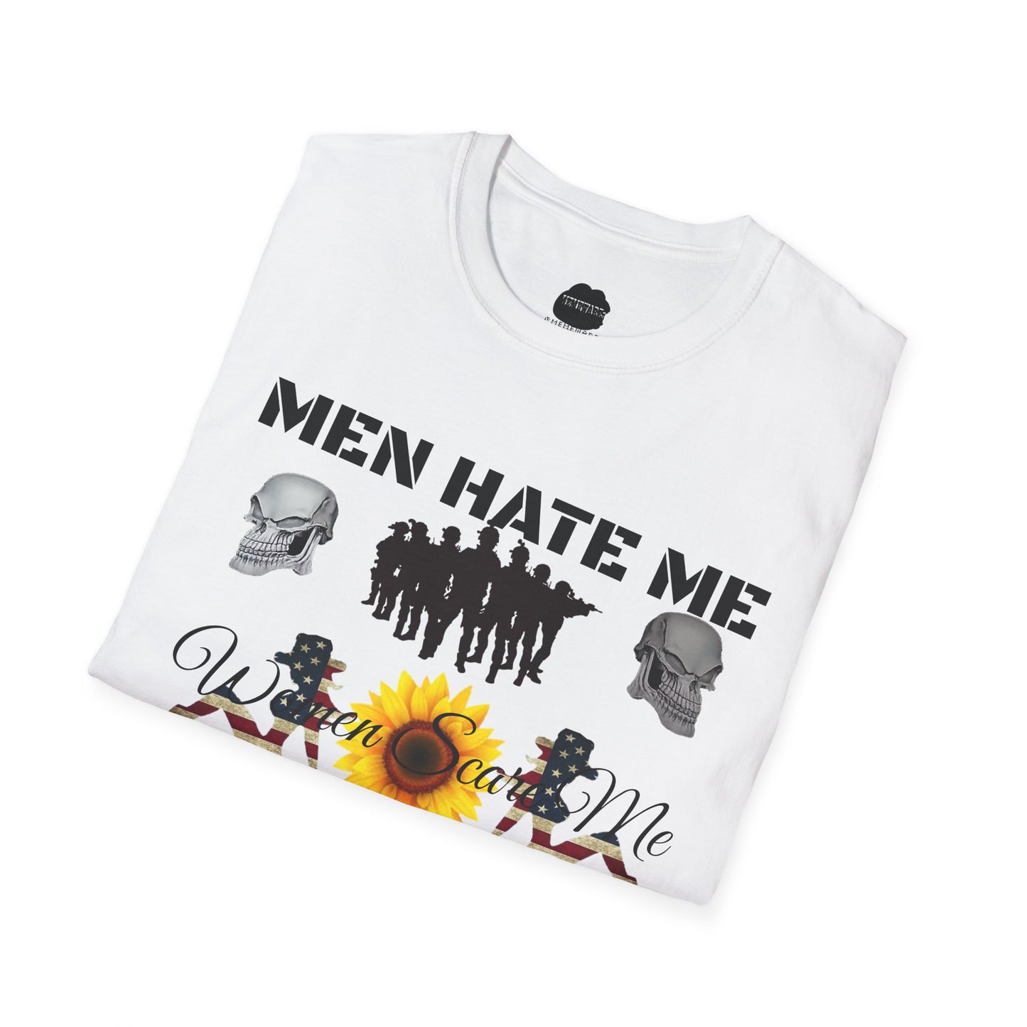 Men Hate Me, Women Scare Me, Fish Fear Me Softstyle T-Shirt