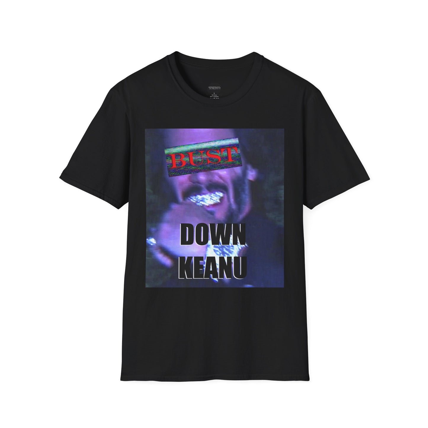 Bust Down Keanu Softstyle T-Shirt