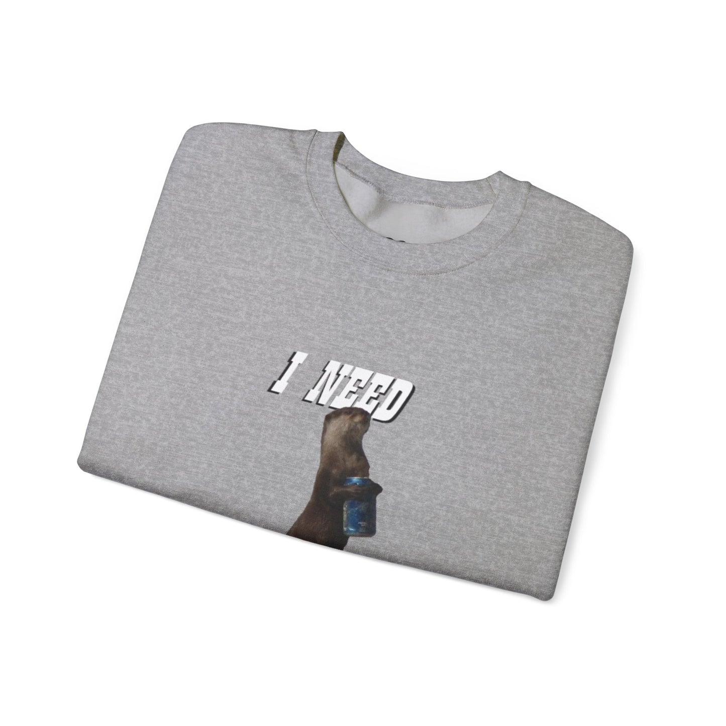 I Need Caffeine Heavy Blend™ Crewneck Sweatshirt