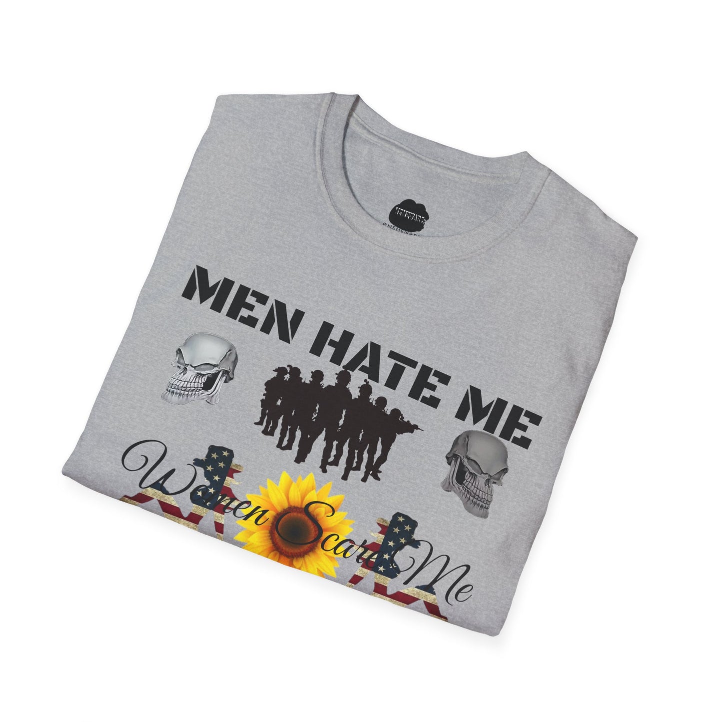 Men Hate Me, Women Scare Me, Fish Fear Me Softstyle T-Shirt