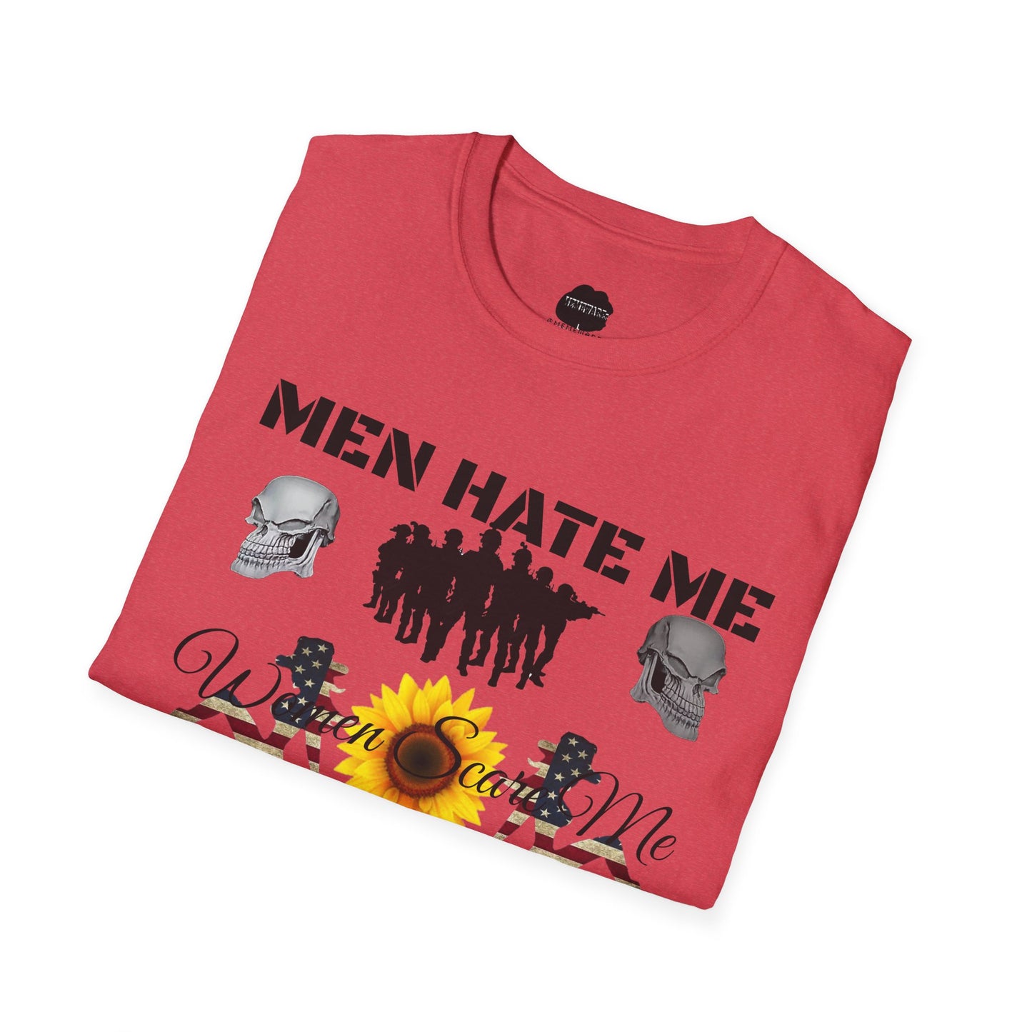 Men Hate Me, Women Scare Me, Fish Fear Me Softstyle T-Shirt
