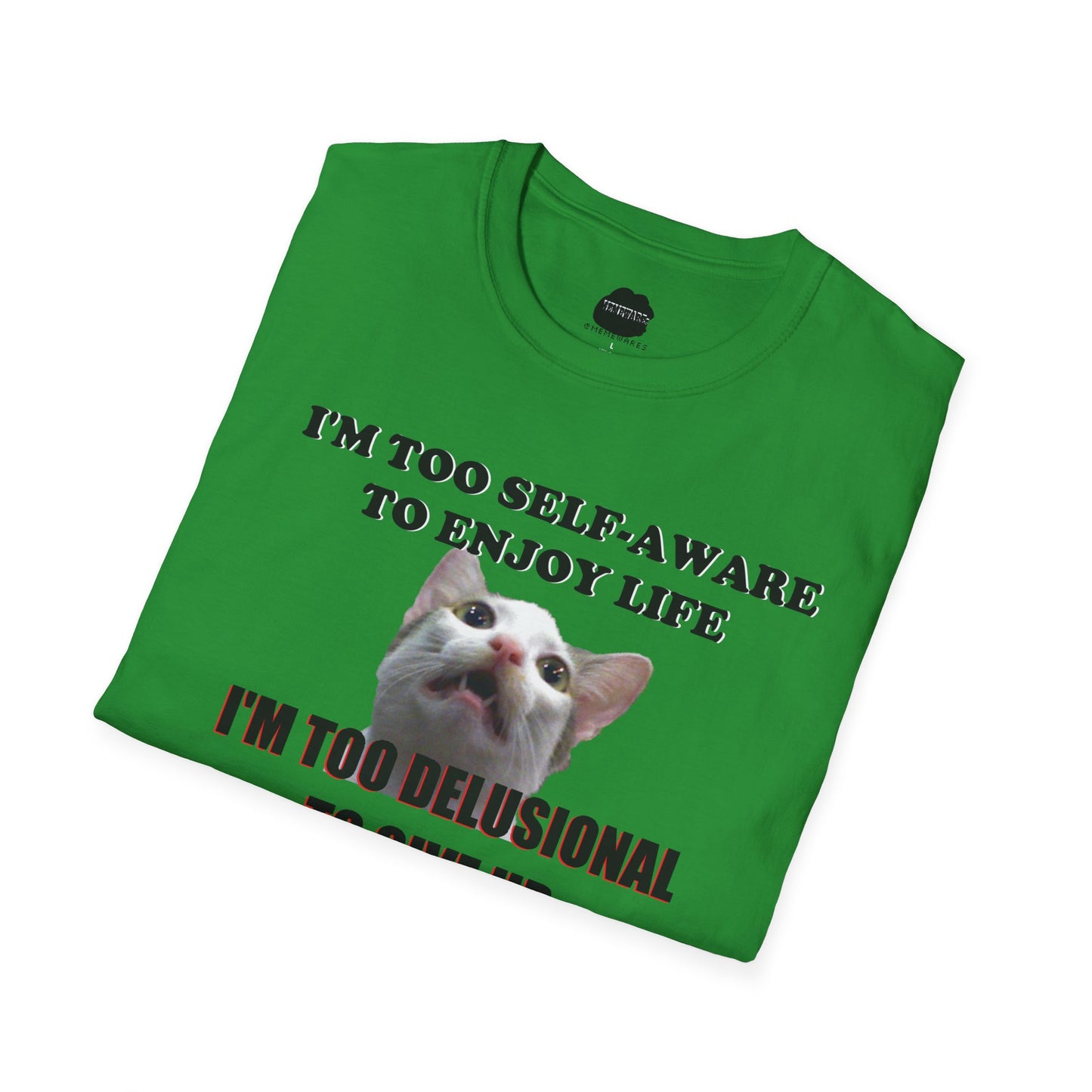 Too Self-Aware Too Delusional Softstyle T-Shirt