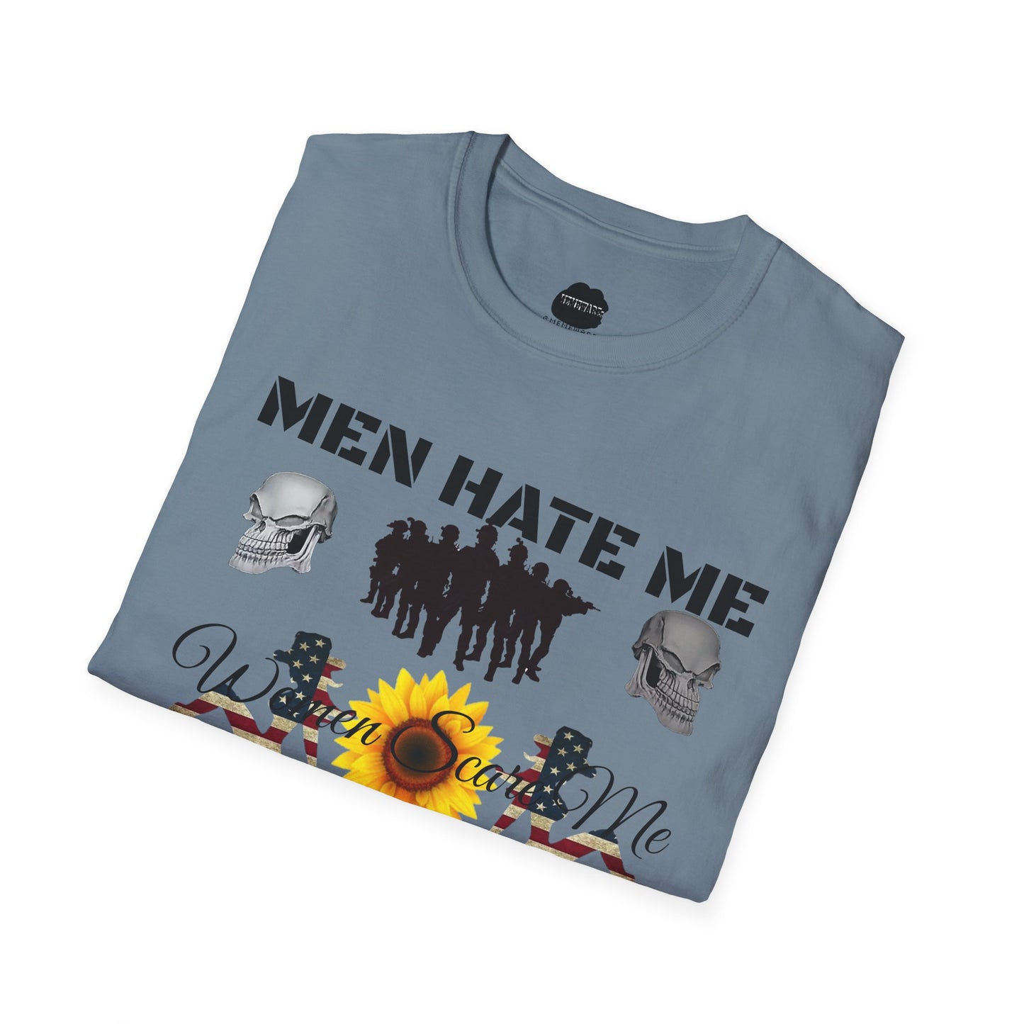 Men Hate Me, Women Scare Me, Fish Fear Me Softstyle T-Shirt