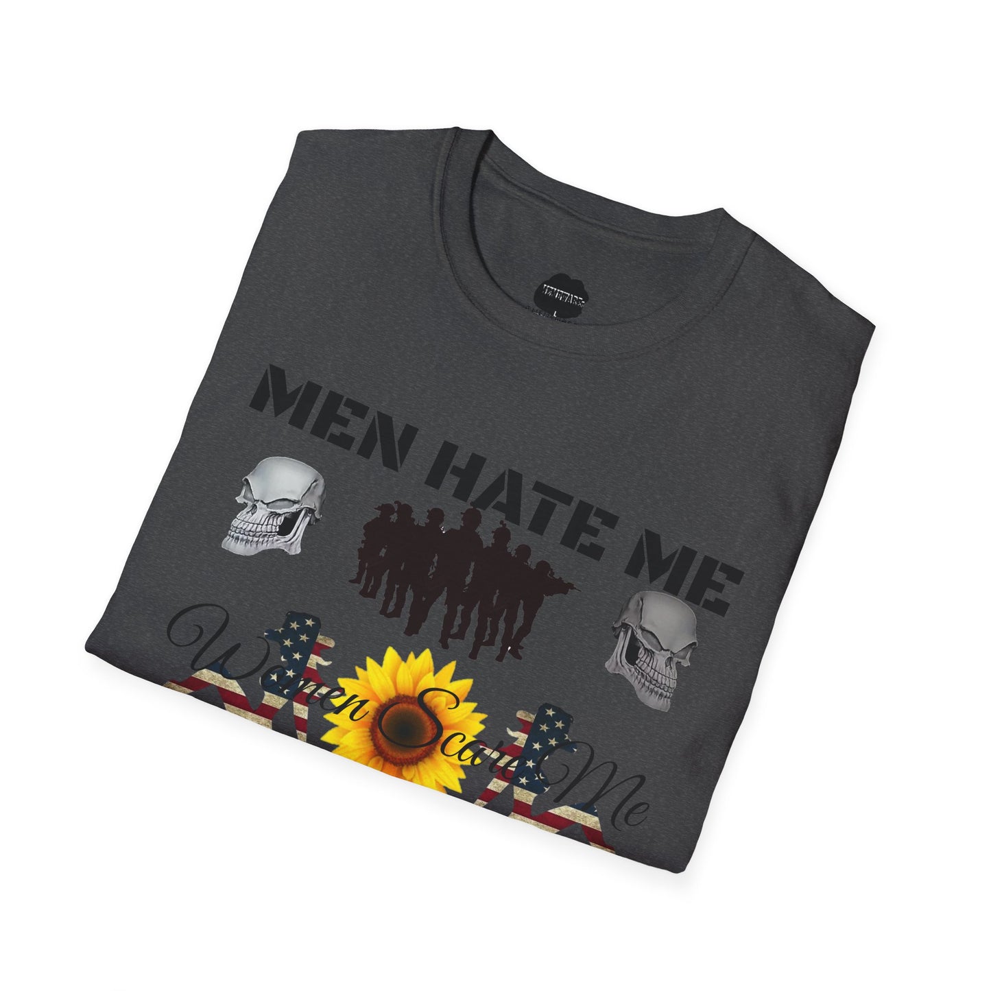 Men Hate Me, Women Scare Me, Fish Fear Me Softstyle T-Shirt