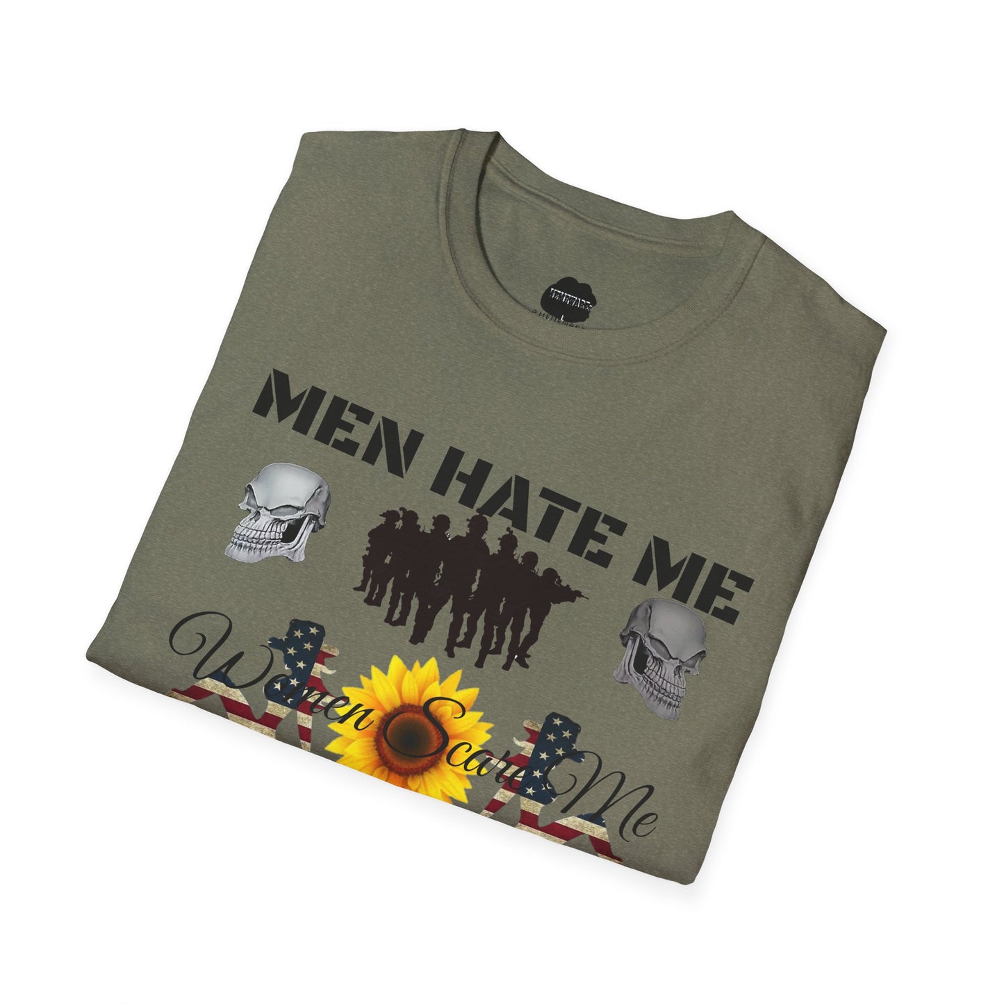 Men Hate Me, Women Scare Me, Fish Fear Me Softstyle T-Shirt