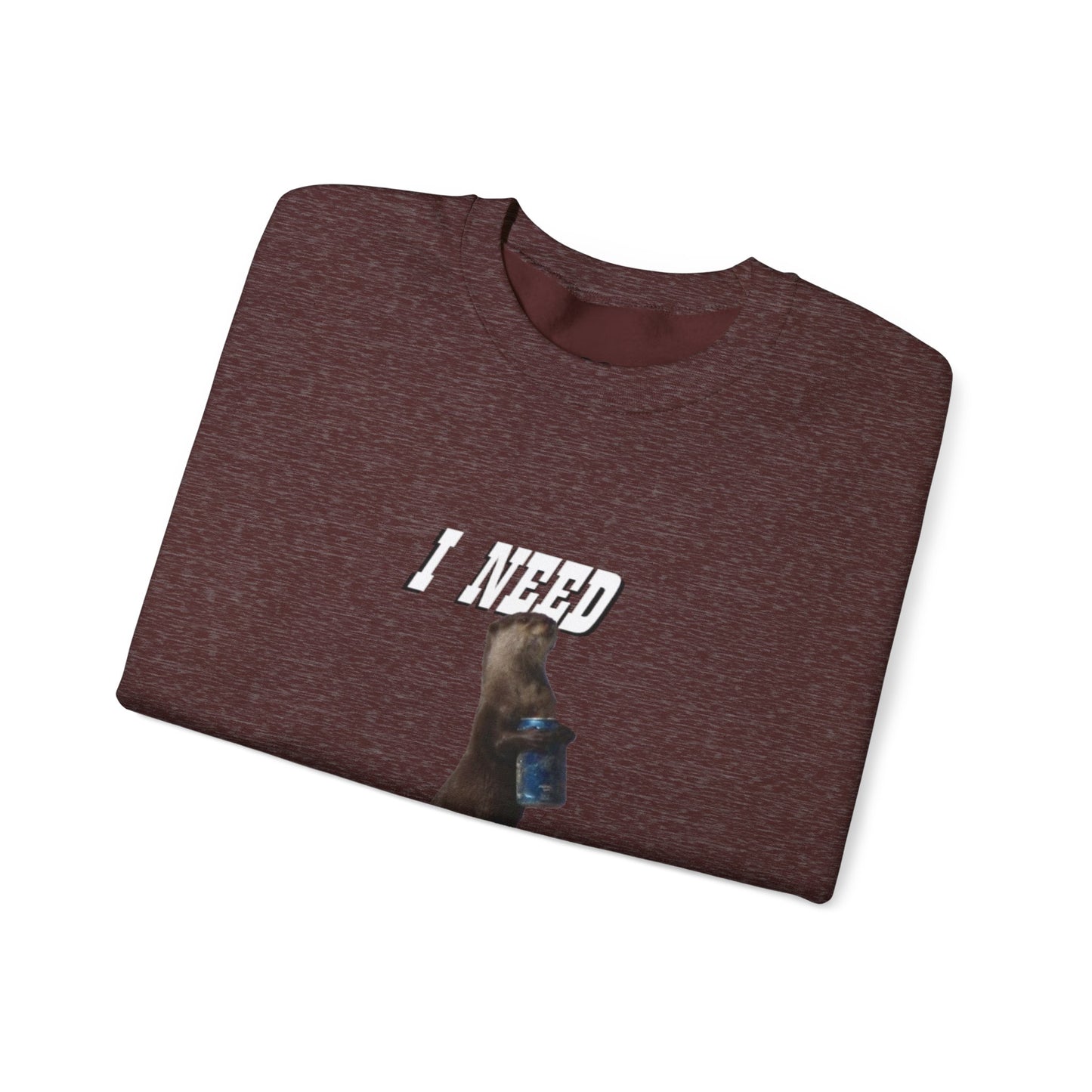 I Need Caffeine Heavy Blend™ Crewneck Sweatshirt