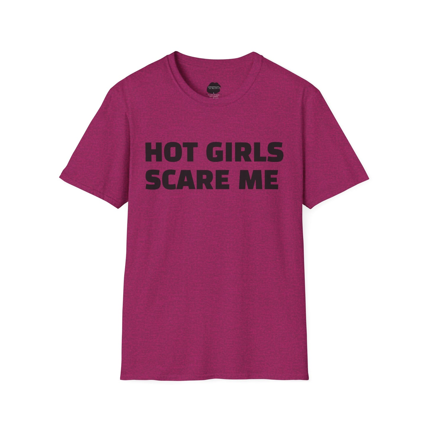 "HOT GIRLS SCARE ME" Softstyle T-Shirt