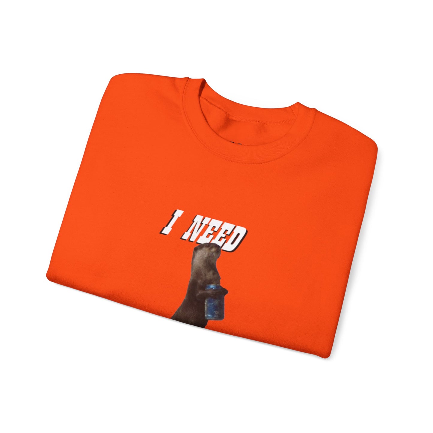 I Need Caffeine Heavy Blend™ Crewneck Sweatshirt