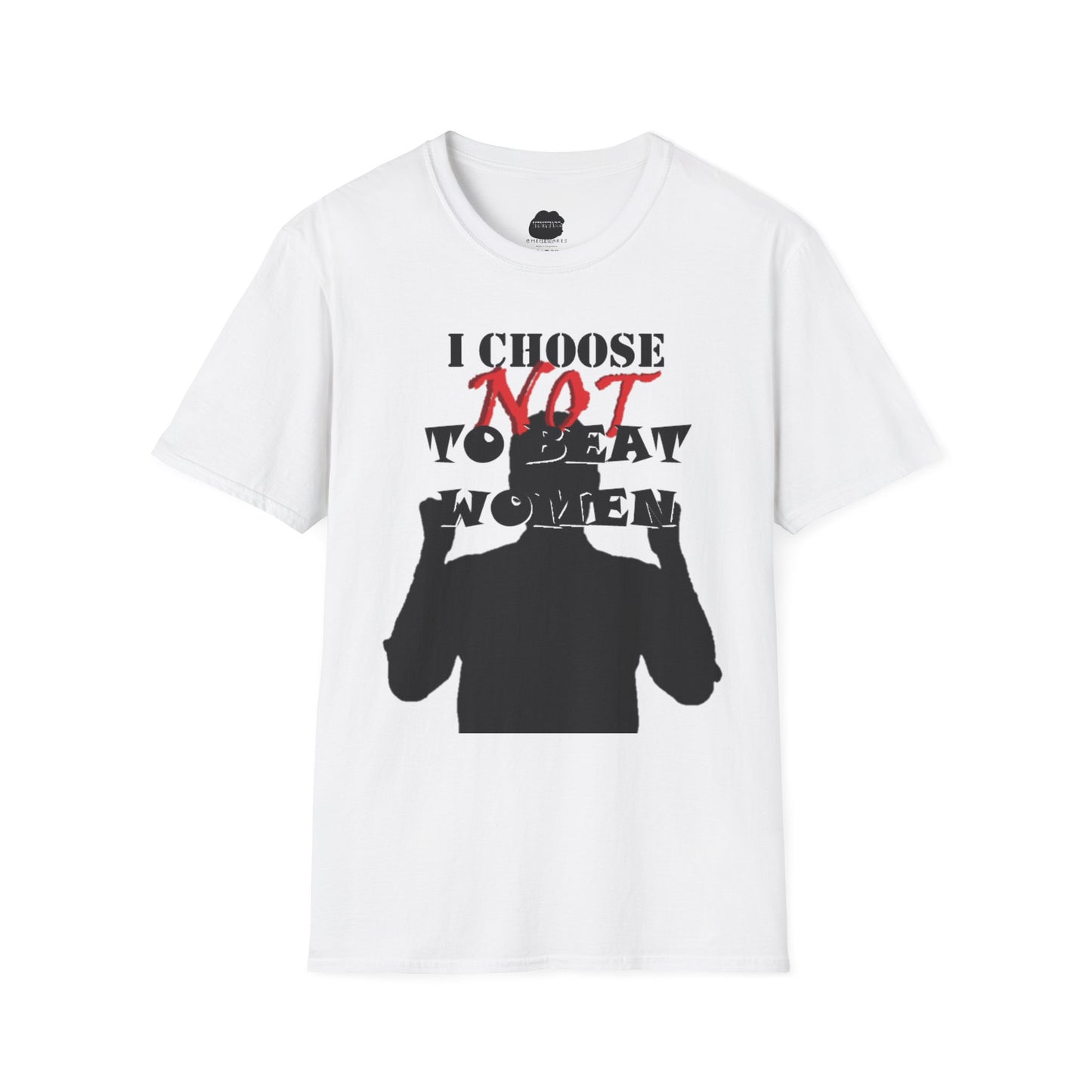 I Do NOT Beat Women Softstyle T-Shirt
