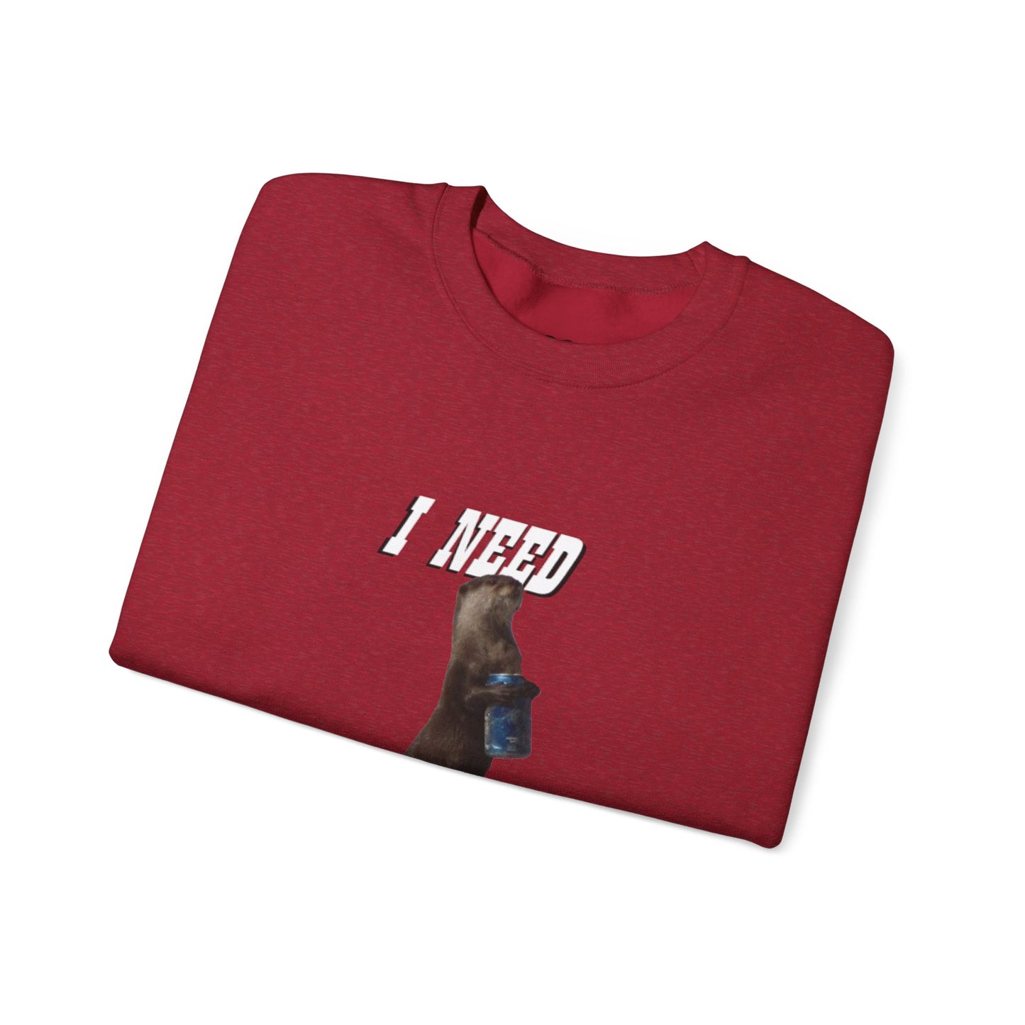 I Need Caffeine Heavy Blend™ Crewneck Sweatshirt