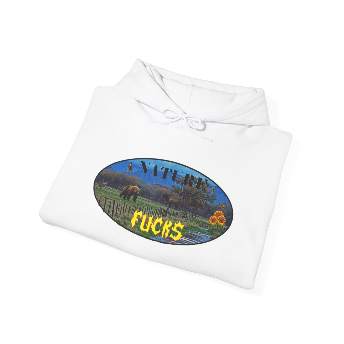 Nature Fucks Heavy Blend™ Hooded Sweatshirt