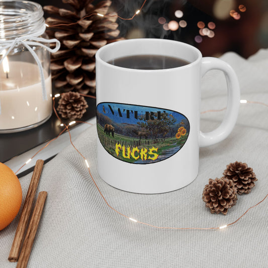 Nature F*CKS Mug, (11oz, 15oz)