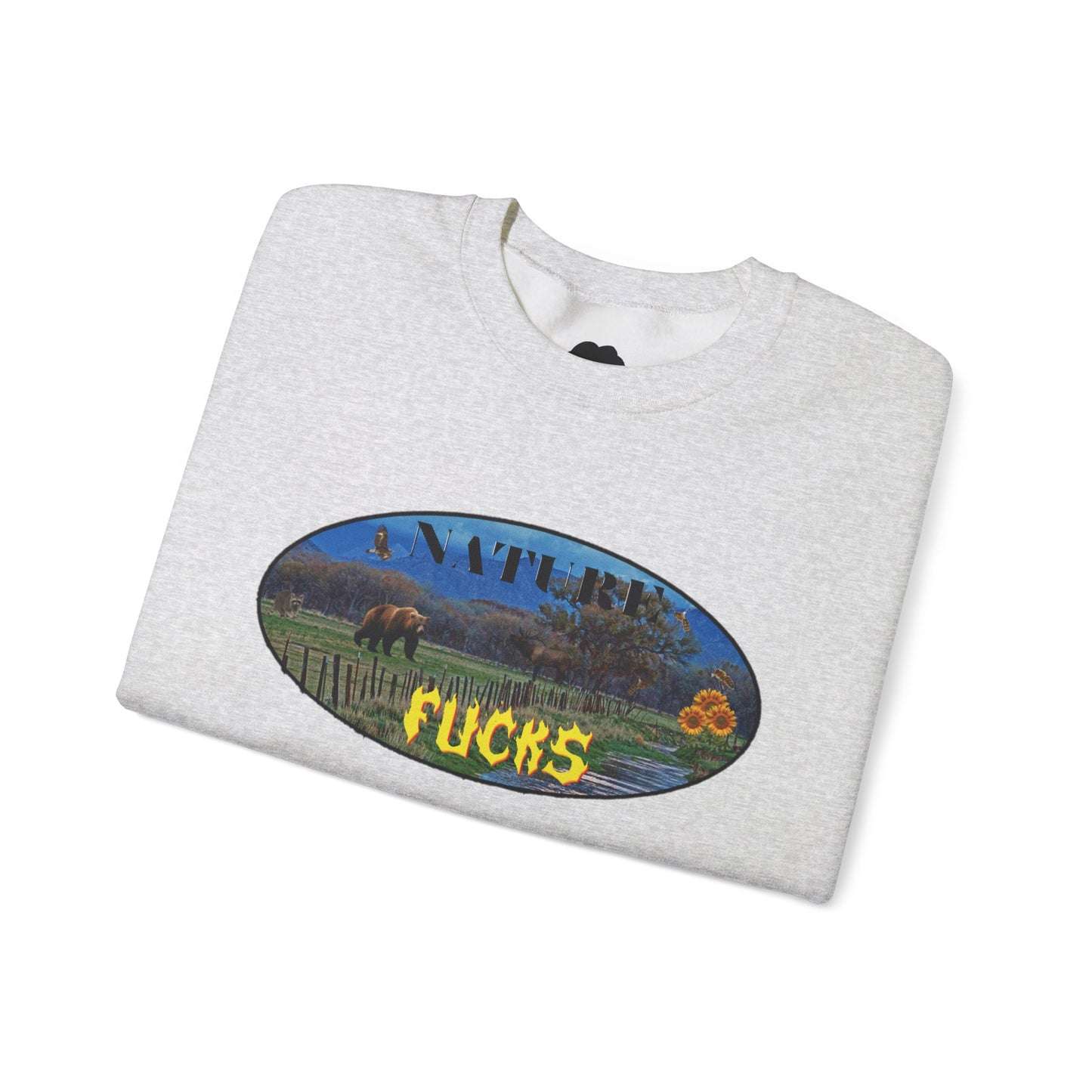NATURE FUCKS Heavy Blend™ Crewneck Sweatshirt