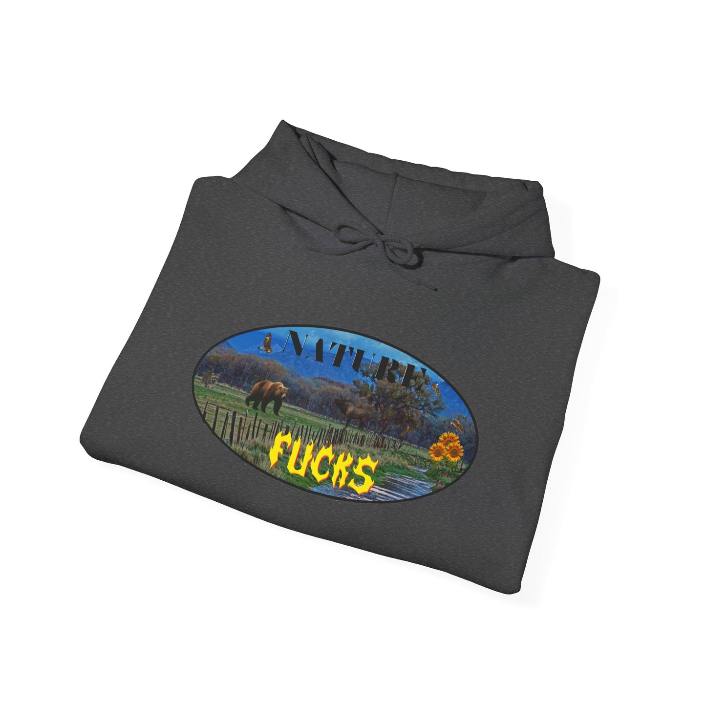 Nature Fucks Heavy Blend™ Hooded Sweatshirt