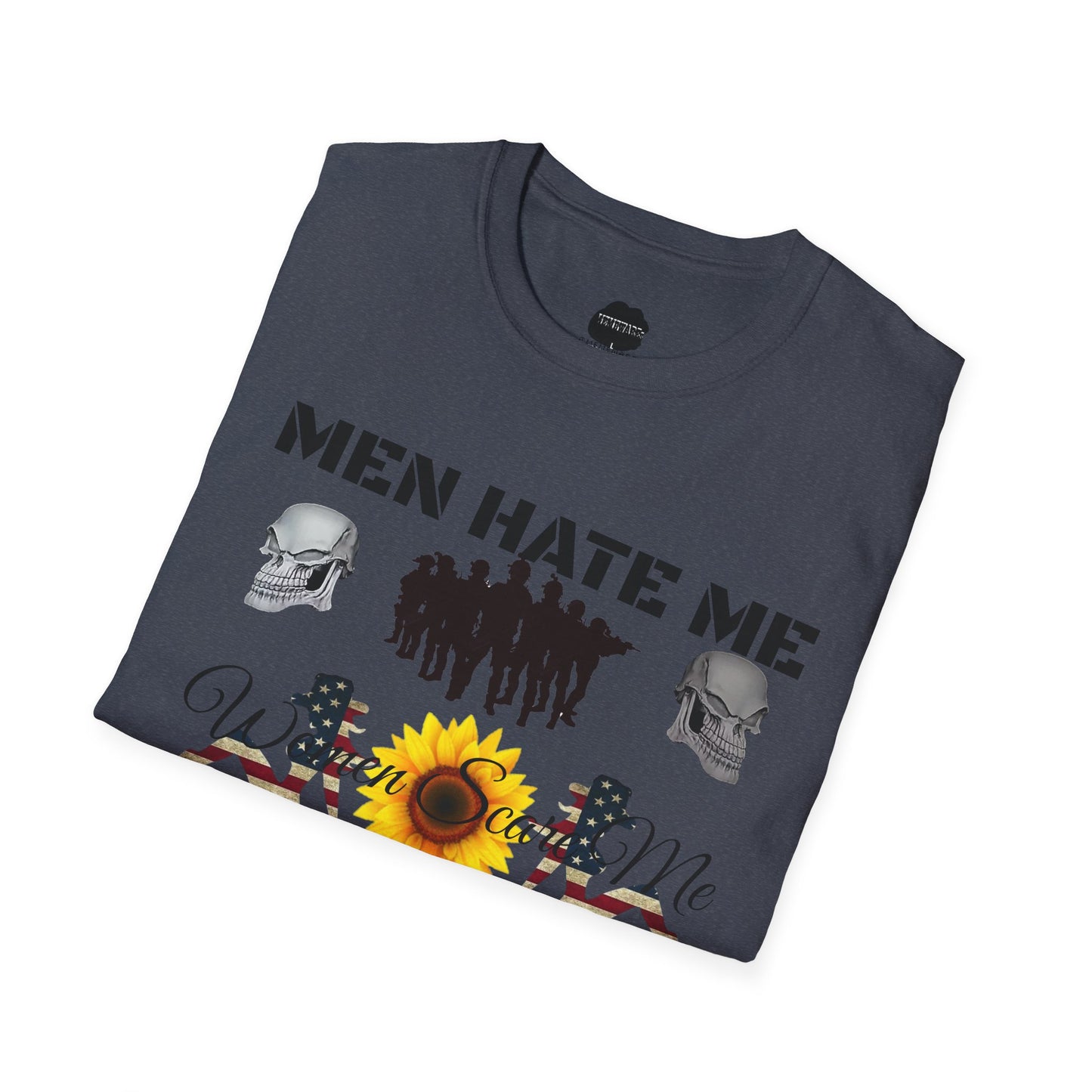 Men Hate Me, Women Scare Me, Fish Fear Me Softstyle T-Shirt