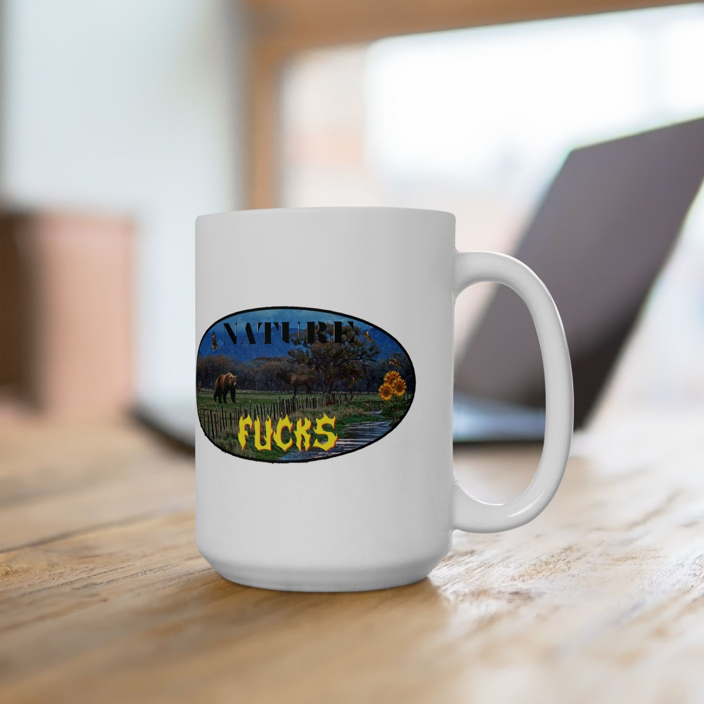 Nature F*CKS Mug, (11oz, 15oz)