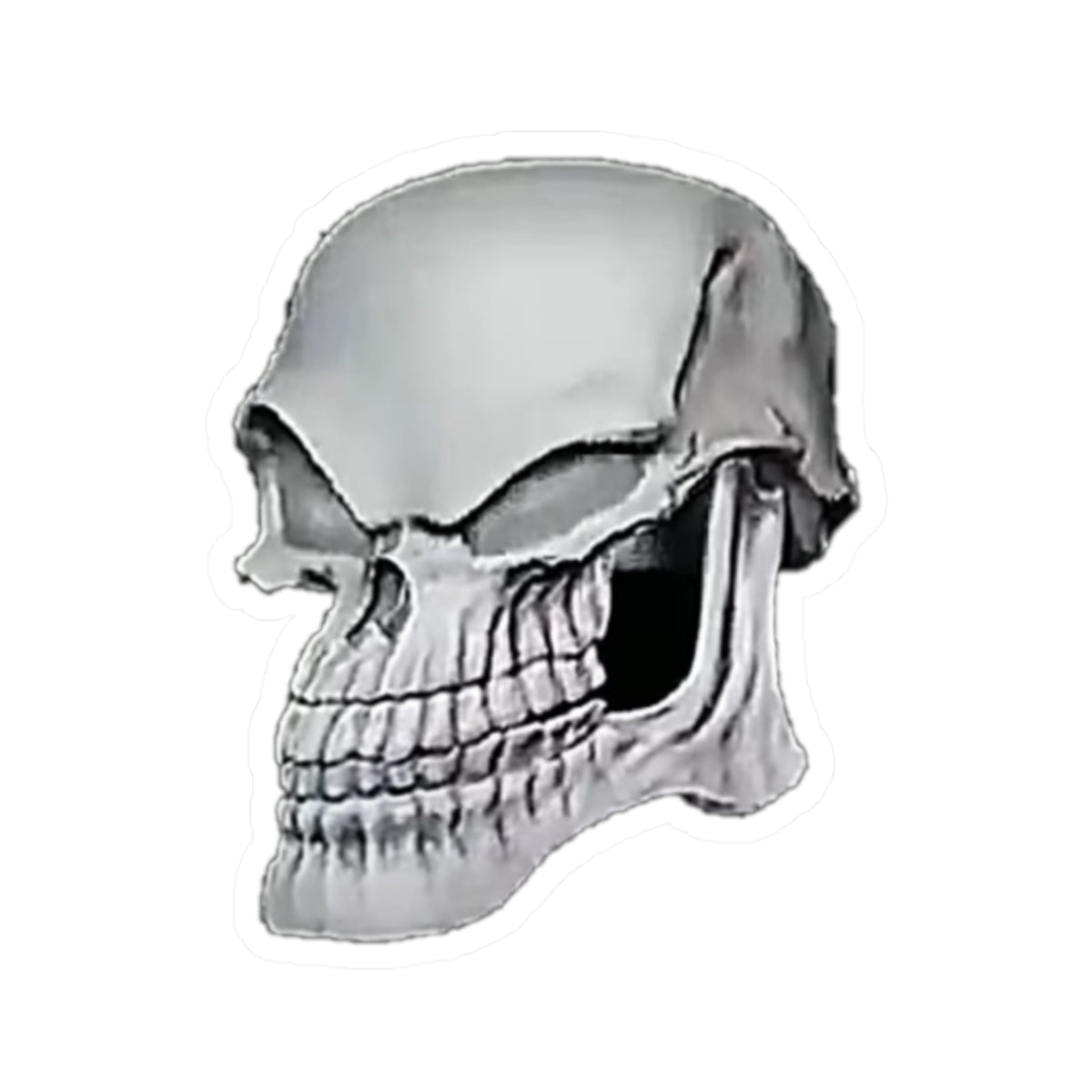BAD TO THE BONE Kiss-Cut Stickers