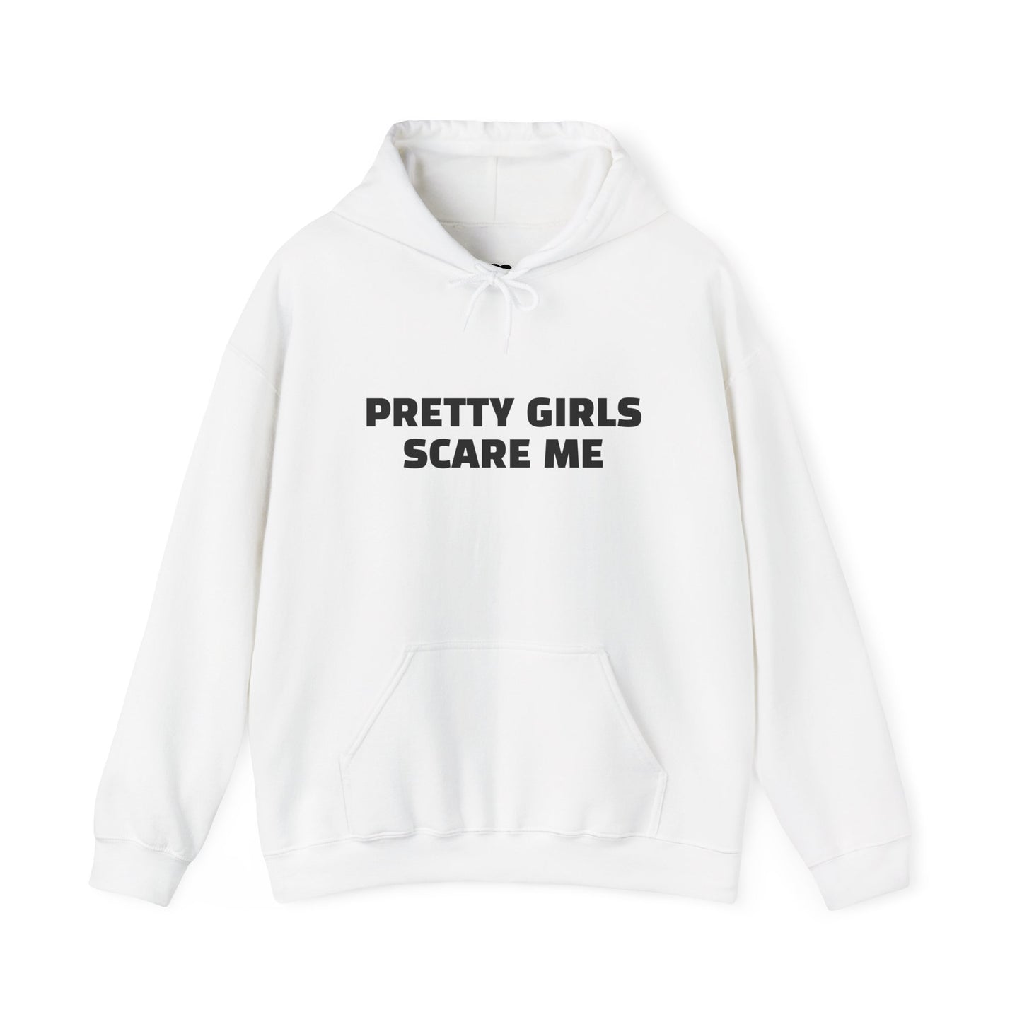 PRETTY GIRLS SCARE ME Heavy Blend™ Hooded Sweatshirt