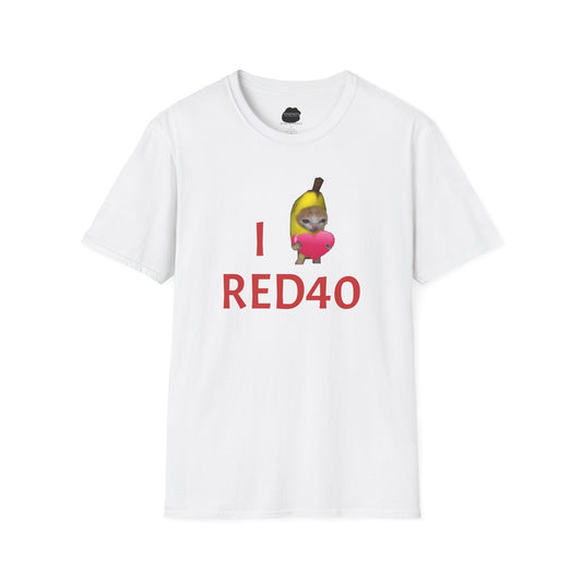 I LOVE RED40 Softstyle T-Shirt