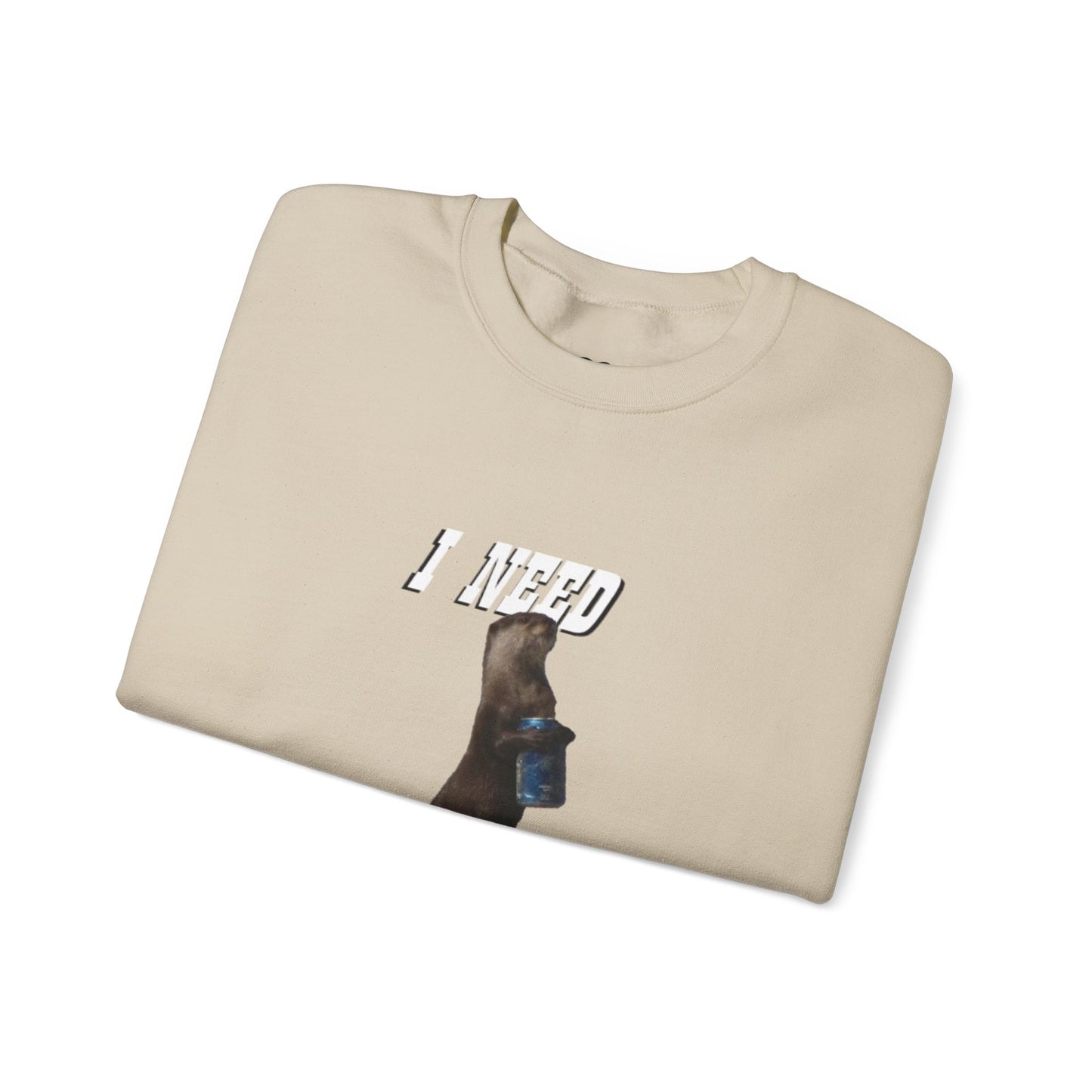 I Need Caffeine Heavy Blend™ Crewneck Sweatshirt